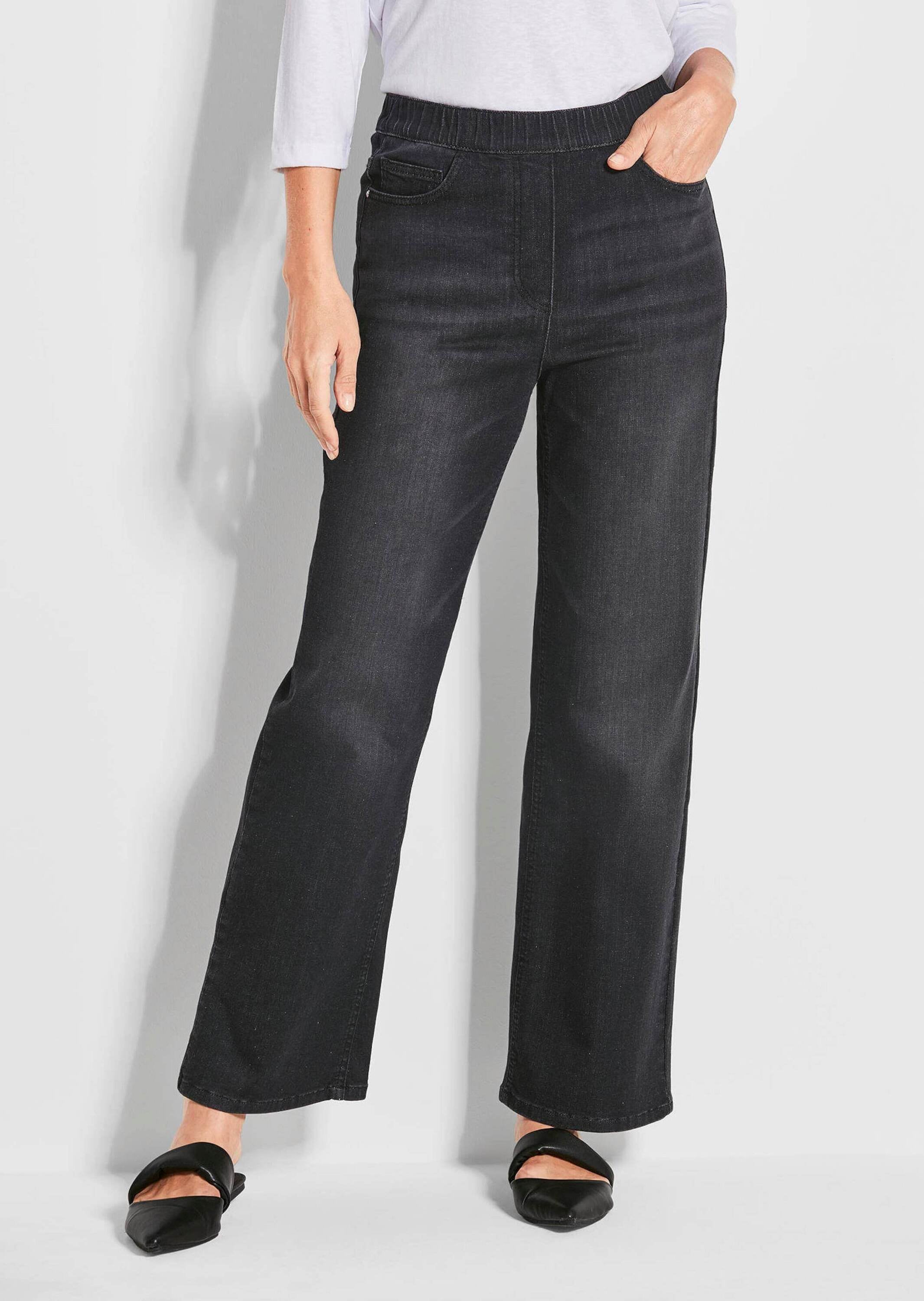 GOLDNER Stretch-Jeans »Kurzgröße Bequeme Jeanshose VERA«