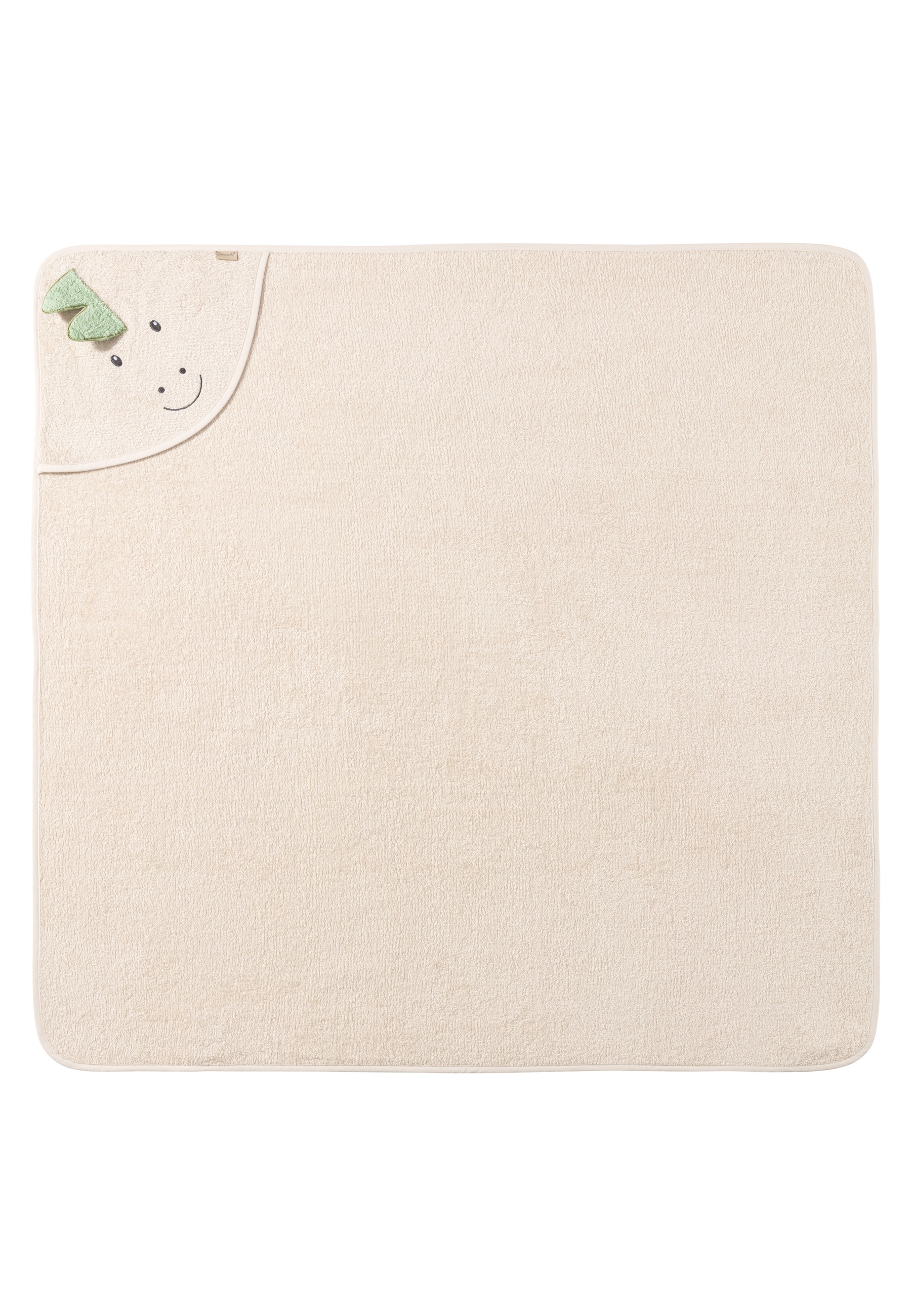 Sterntaler® Kapuzenhandtuch »Kapuzenbadetuch 100x100 cm DINO Rexi«, (1 St.)