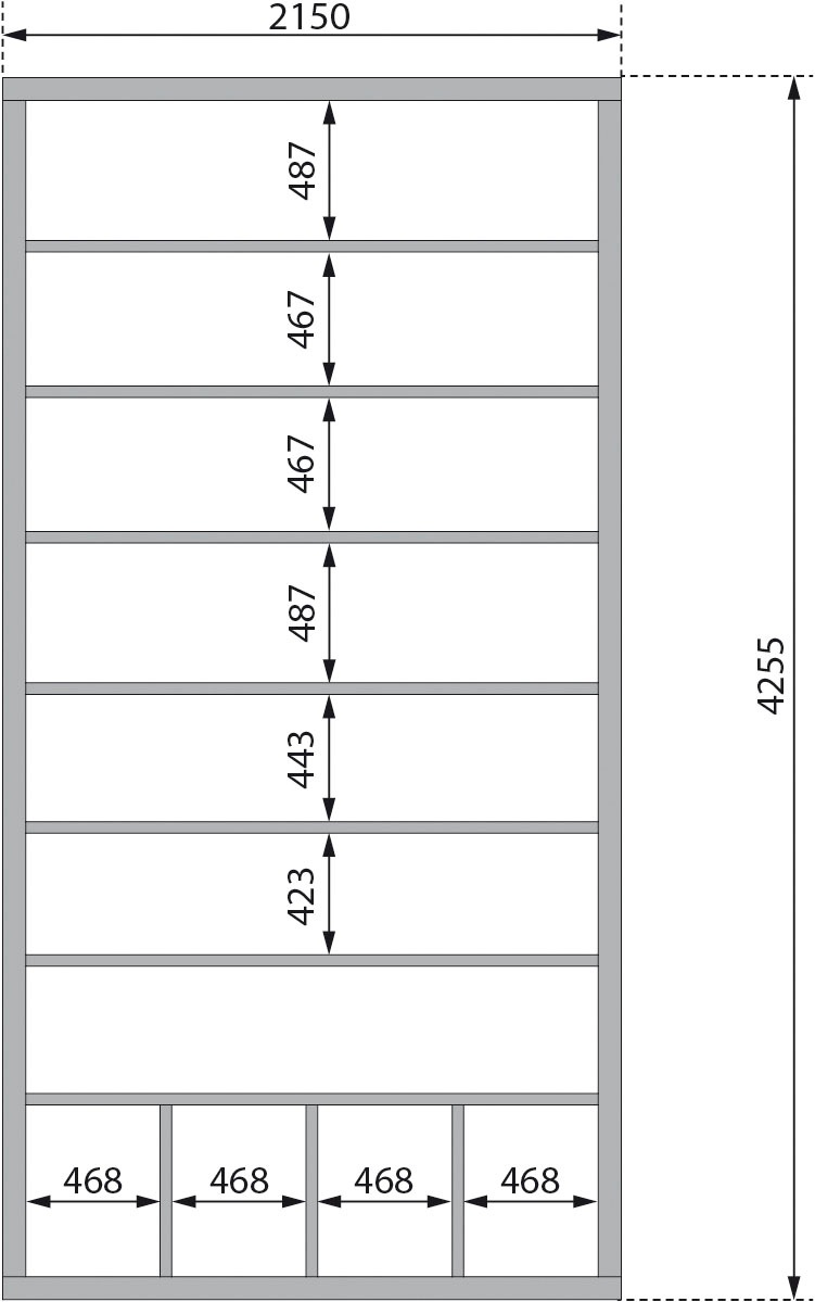 Karibu Saunahaus »»Matheo« naturbelassen« Set, 