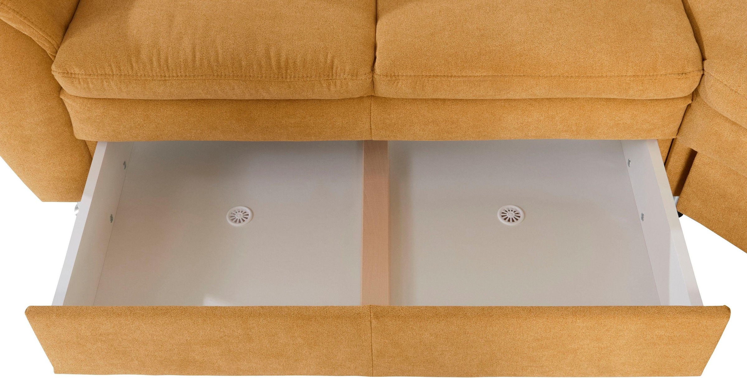 Places of Style Ecksofa »Cardoso L-Form«, mit Trapezecke für mehr Sitzkomfort, wahlweise auch mit Bettfunktion