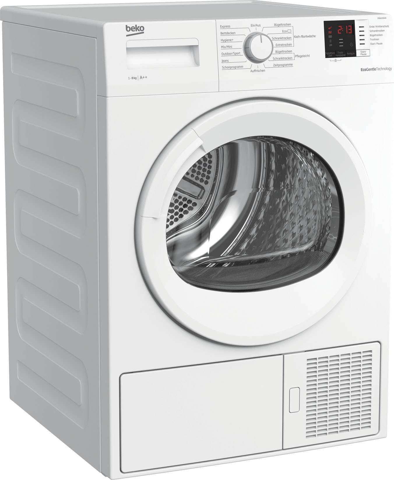 BEKO Wärmepumpentrockner »DS8433GX0«, 8 kg