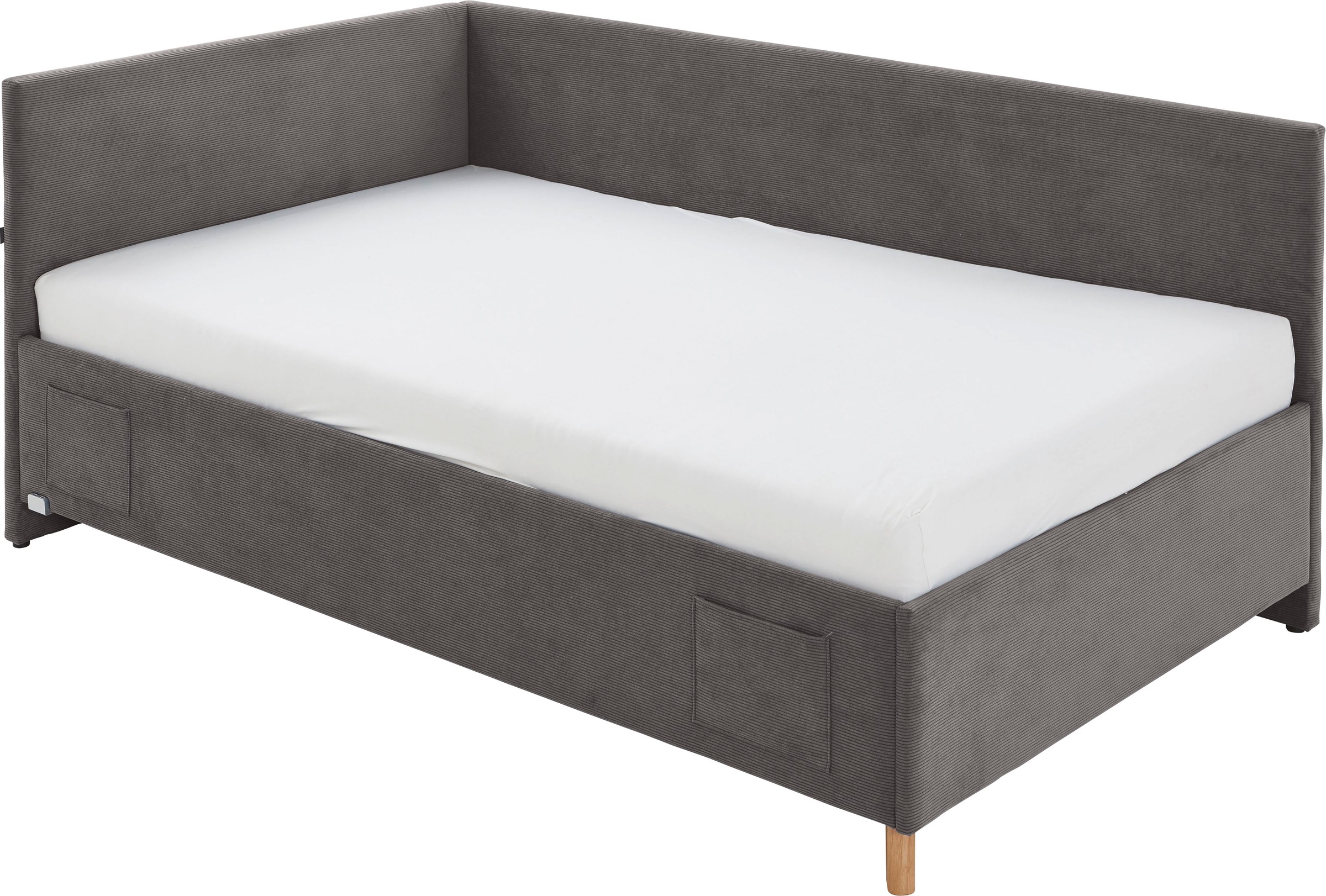 meise.möbel Kinderbett »COOL II« Polsterbett wahlweise mit Bettkasten, Jugendbett inkl. USB Anschlüsse