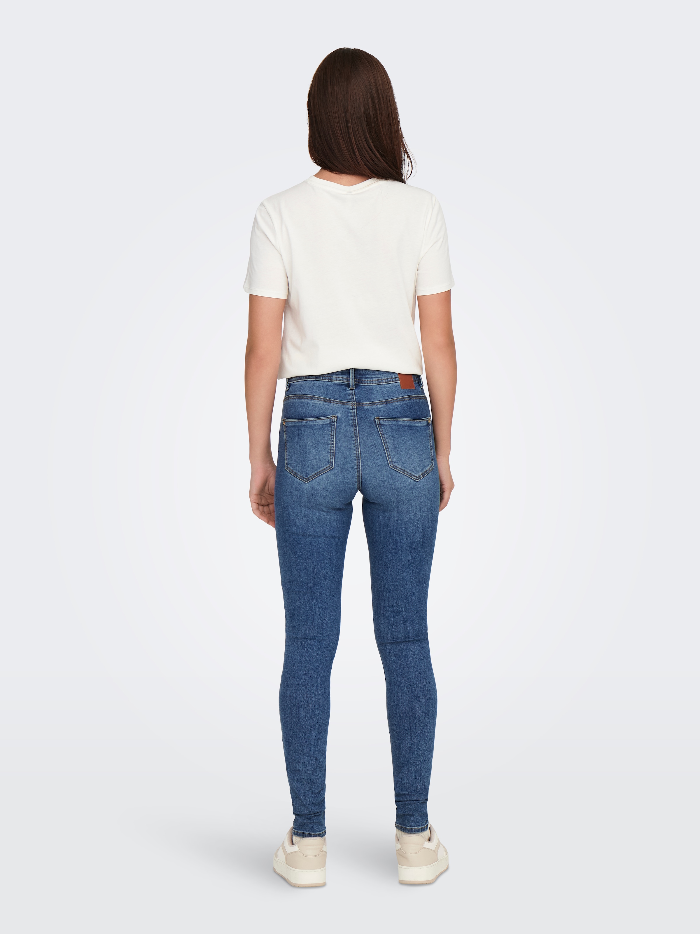 ONLY Skinny-fit-Jeans »ONLWAUW MID SKINNY DNM BJ370 NOOS«