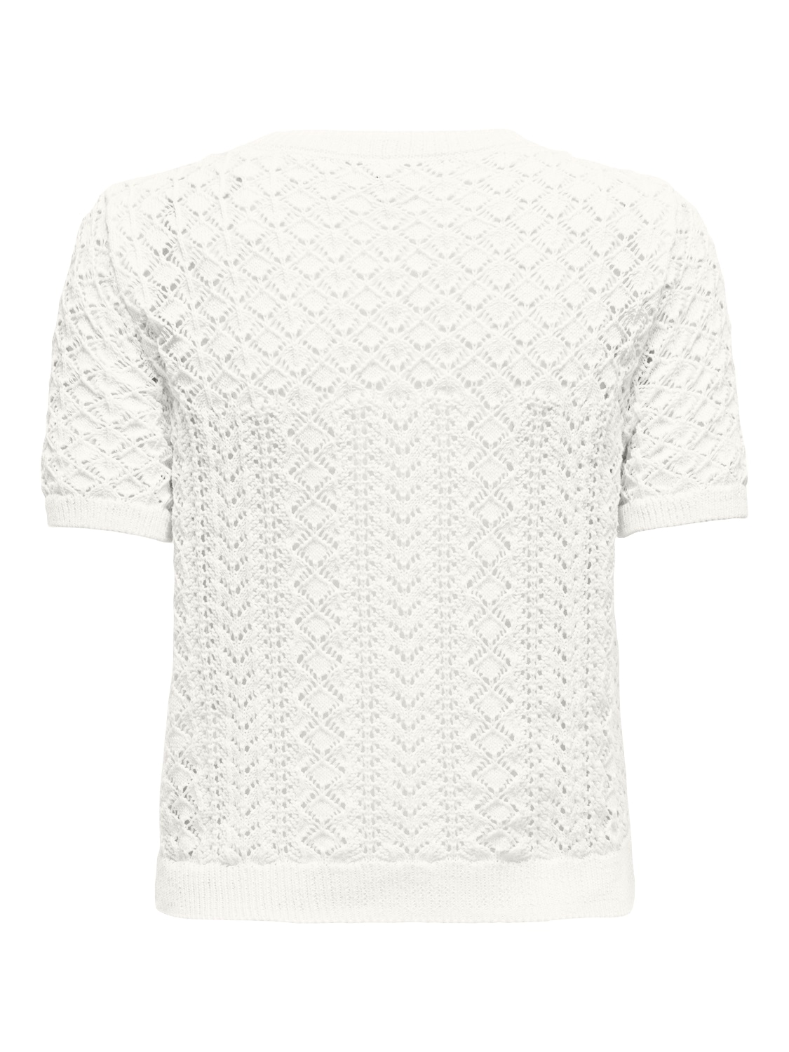 ONLY Kurzarmpullover »ONLSAGA LIFE SS O-NECK KNT NOOS« Baumwollmischung, regular fit