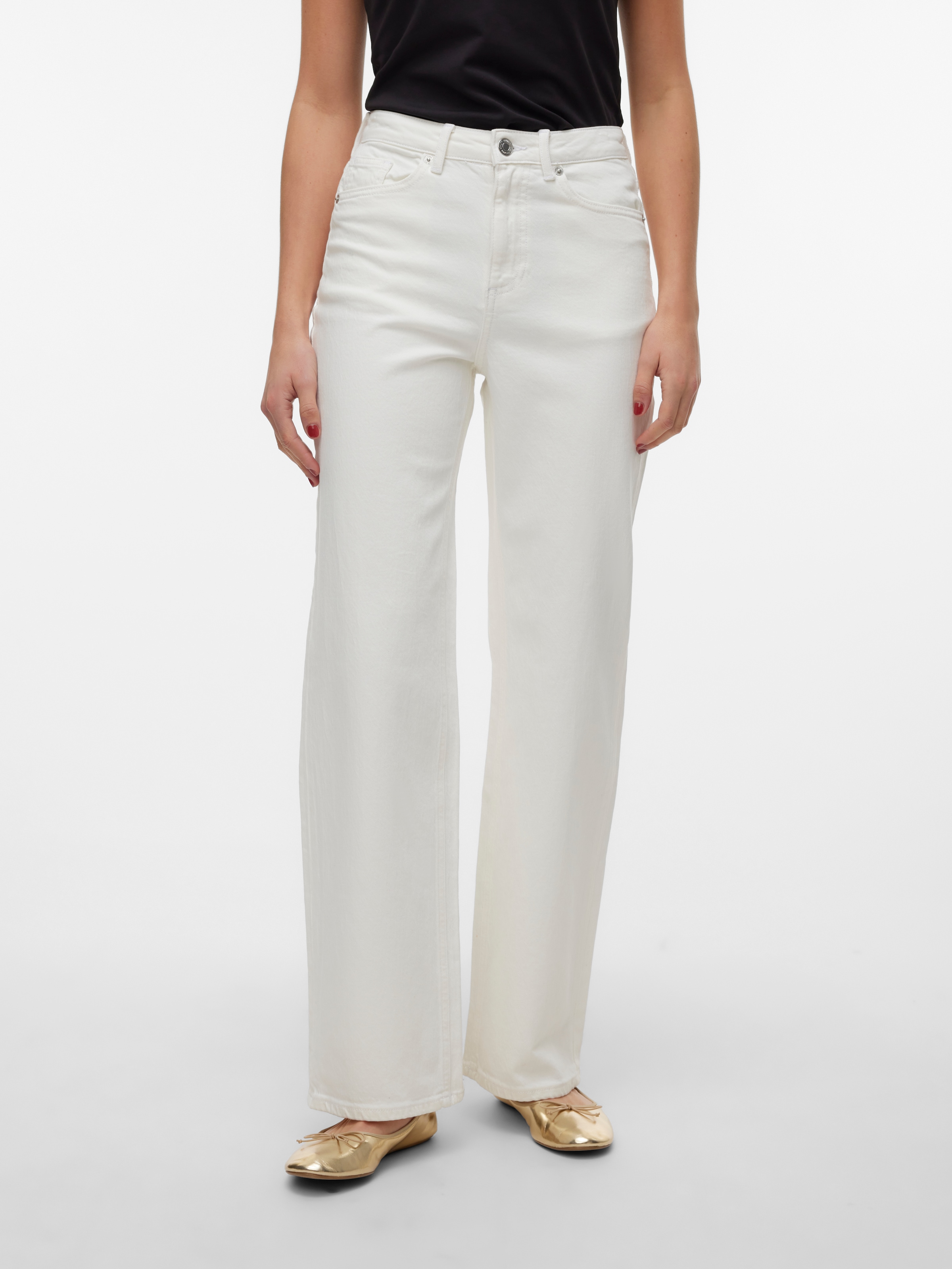 Vero Moda High-waist-Jeans »VMTESSA HR WIDE JEANS COLOR GA NOOS«
