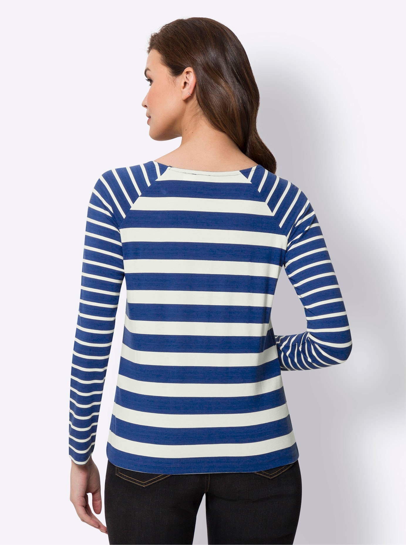 heine Rundhalsshirt »Streifenshirt«, 1 Stk.
