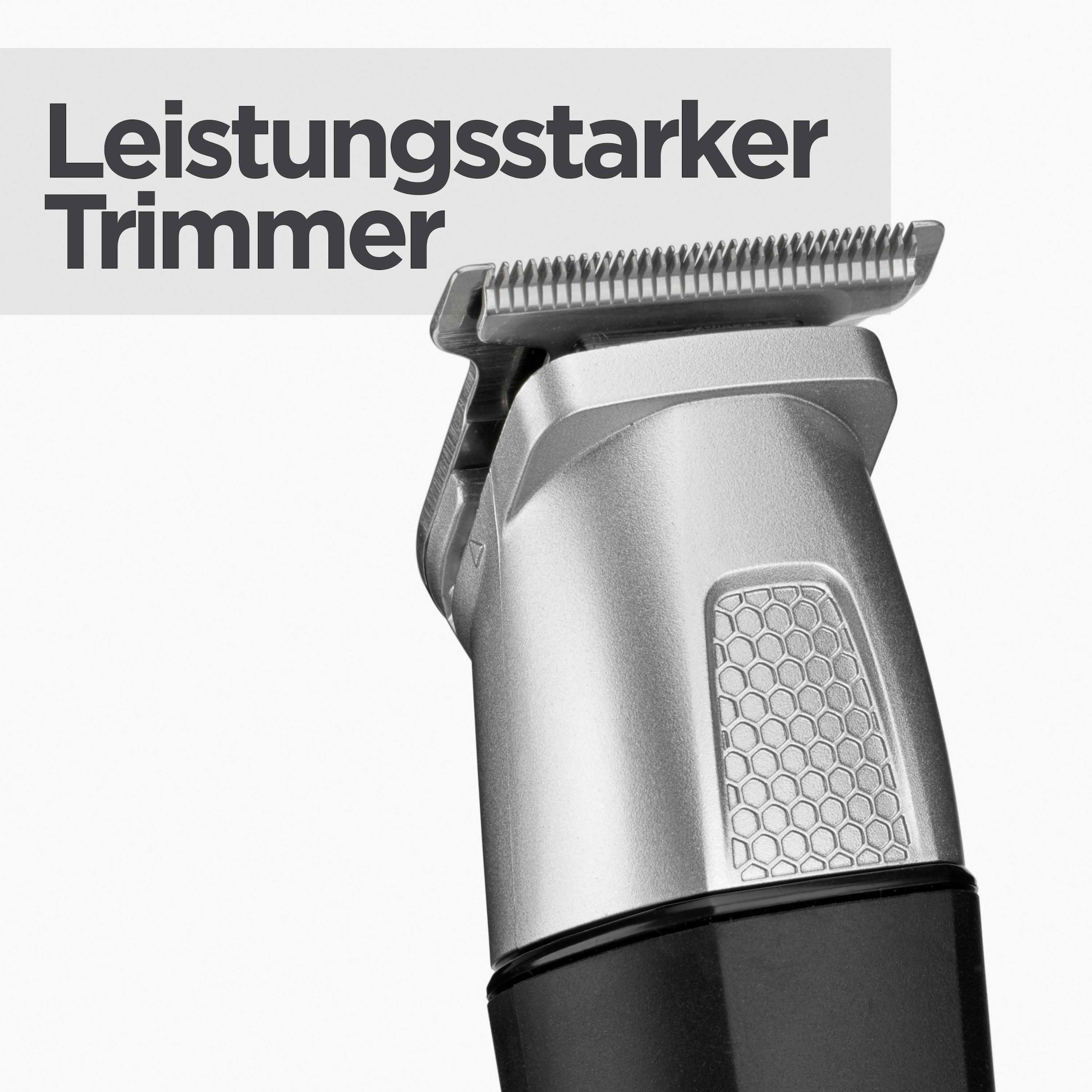 BaByliss Multifunktionstrimmer »Lithium Power 11-in-1 Multitrimmer MT812E«, 5 Aufsätze, Leistungsstarker Motor, 11-in-1 Funktion, präzise Klingen, ergonomisch