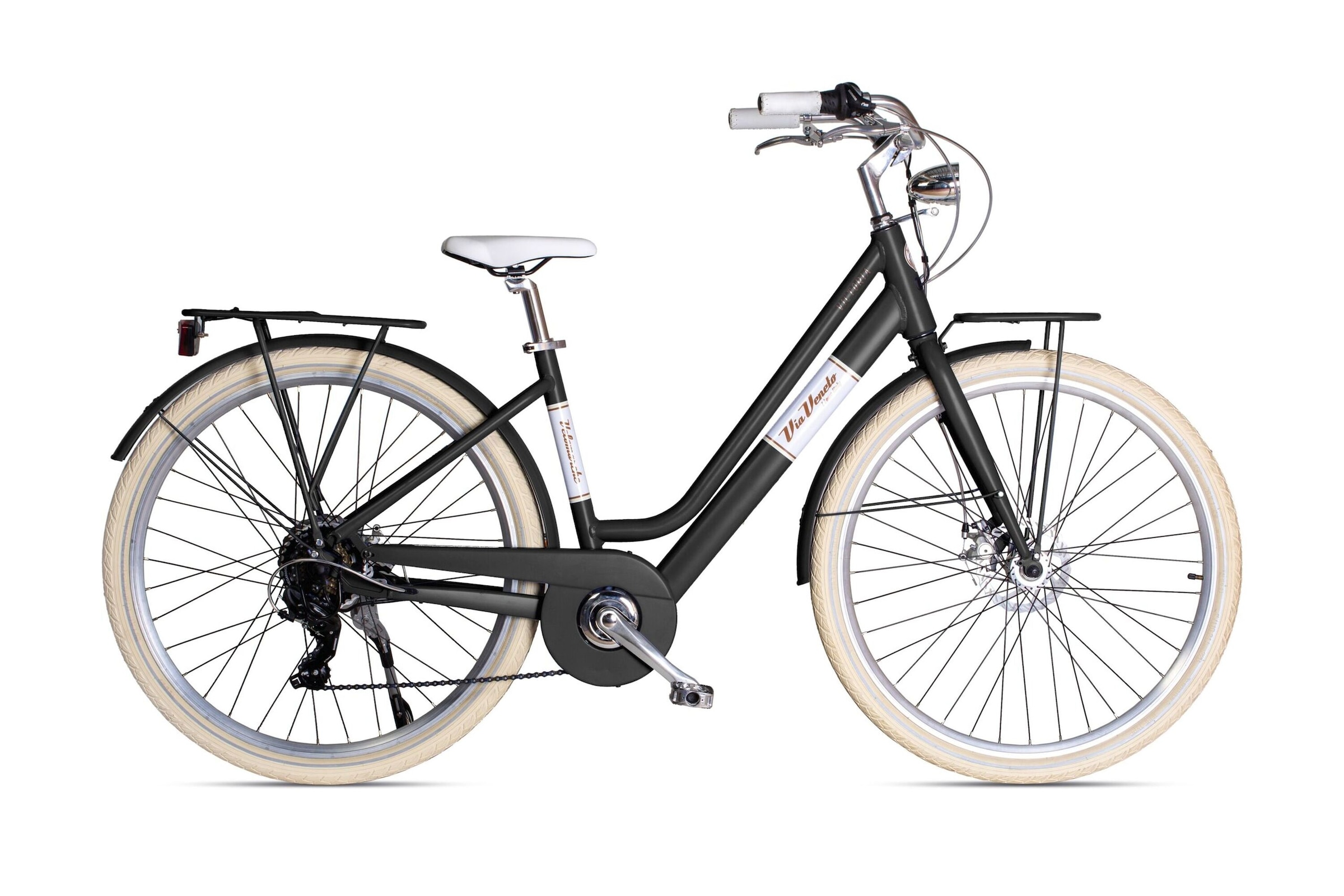 E-Bike »Elektro-Citybike VICTORIA LADY 28 Zoll ¿ NERO PDC«, Shimano