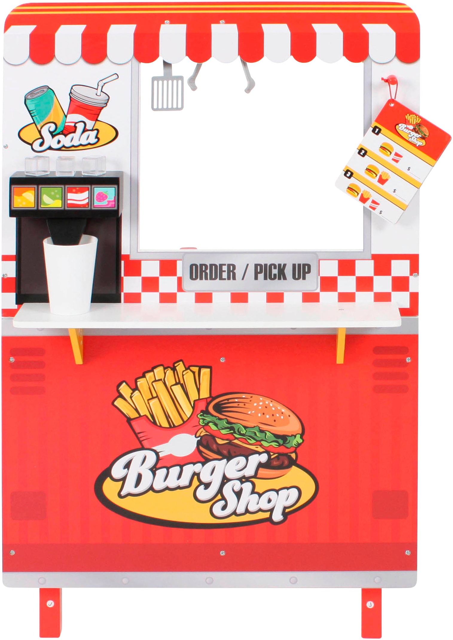 chic2000 Spielküche »Burgerladen« in bunt