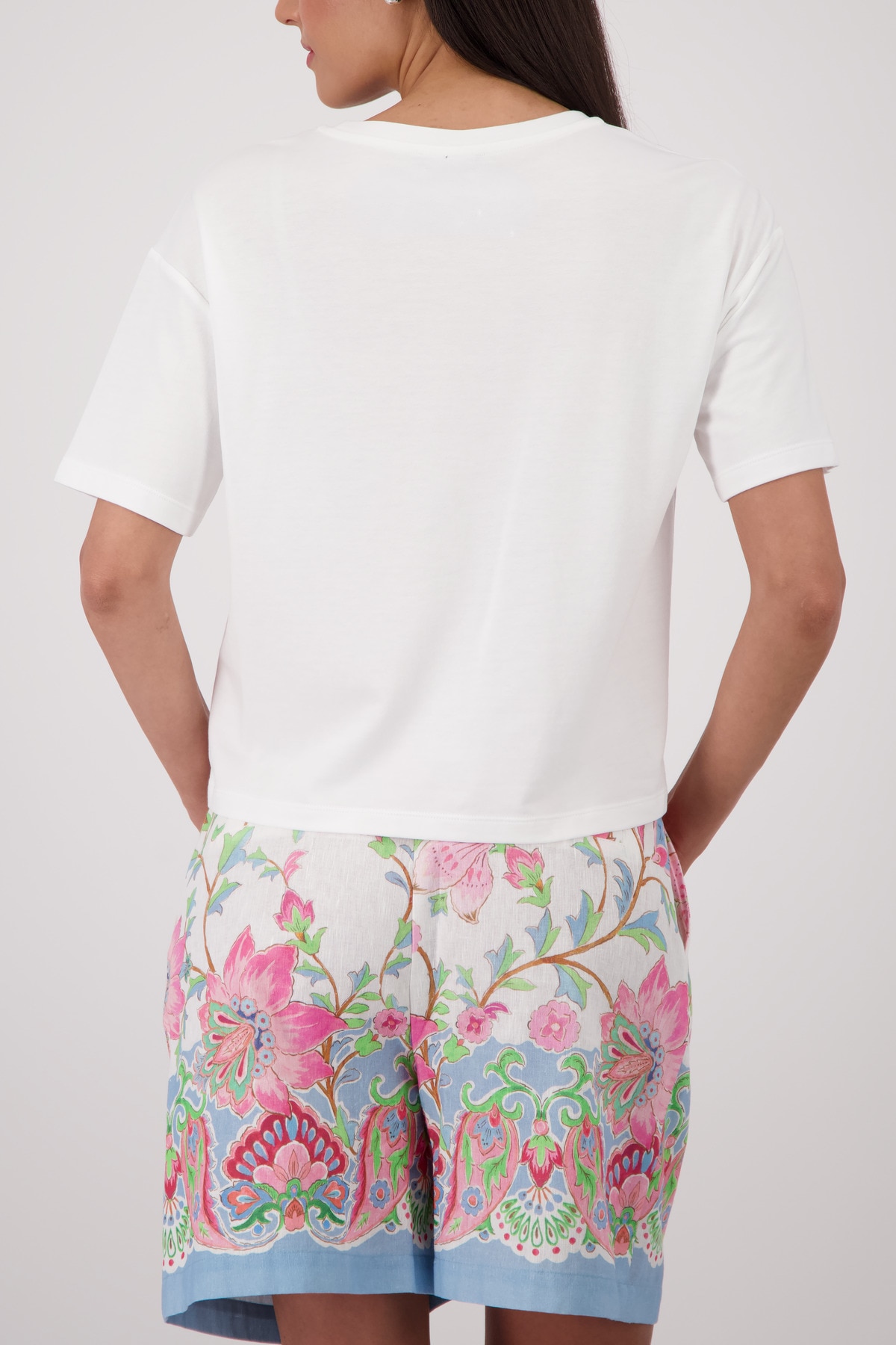 Monari T-Shirt »Shirt Schrift« Regular fit mit Schriftzug