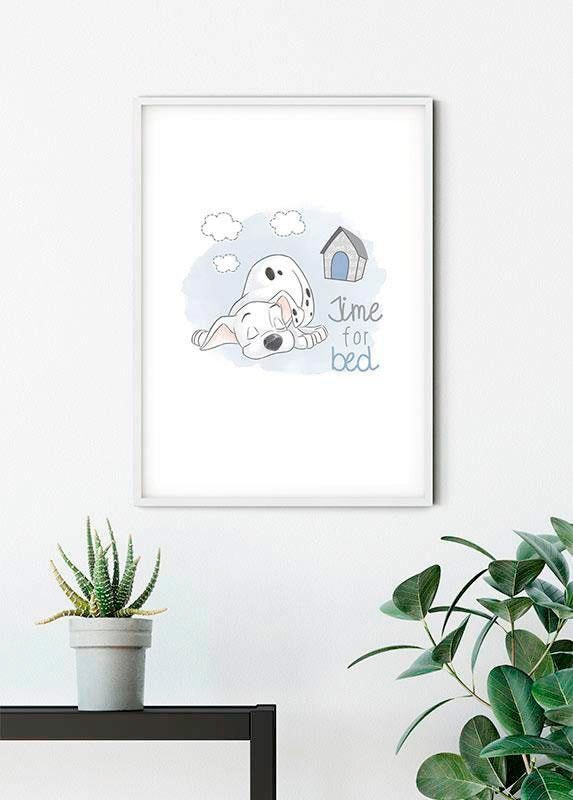 Komar Bild »101 Dalmatiner Bedtime« Disney 1 Stk. tlg. Wandbild zur Dekoration im Kinderzimmer - ohne Rahmen