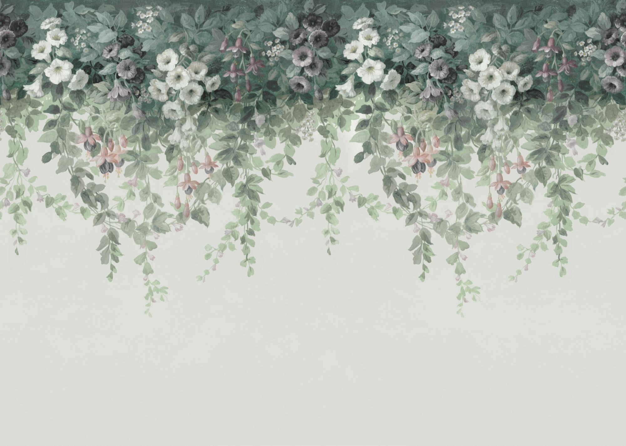 Komar Fototapete »Vlies Fototapete - Guirlandes - Größe 350 x 250 cm« Motiv | bedruckt glatt