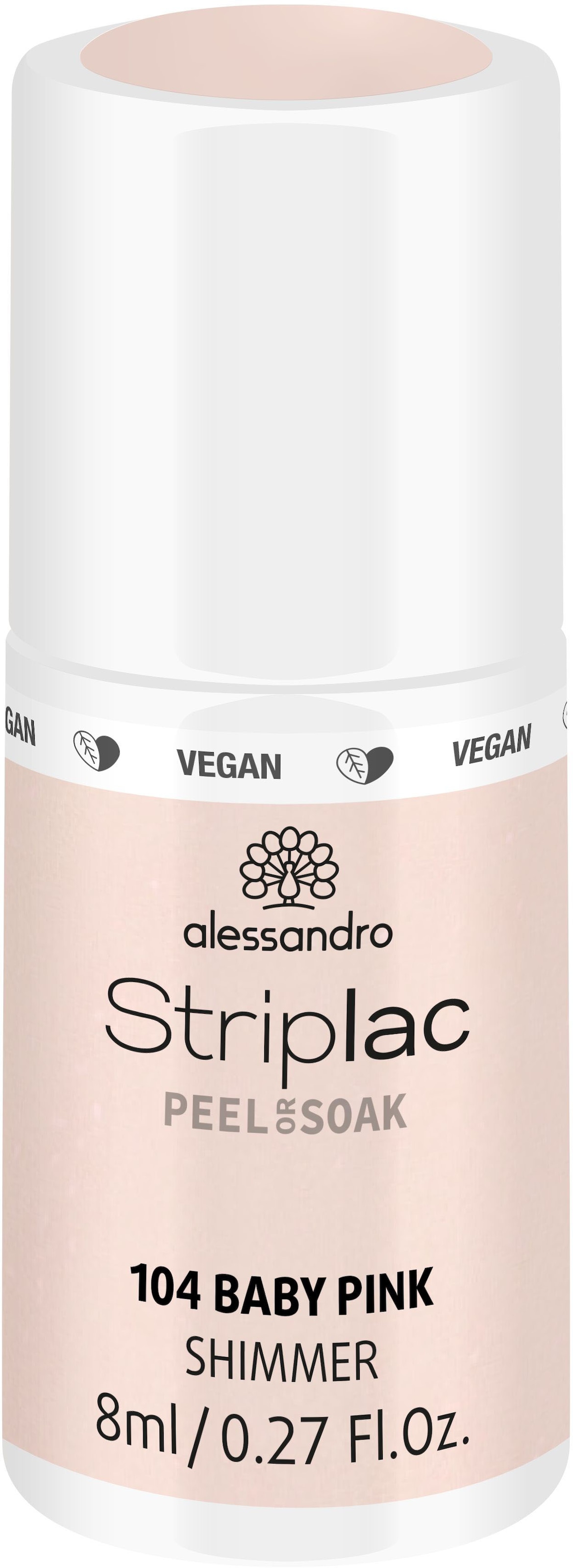 UV-Nagellack »Striplac PEEL OR SOAK«, vegan