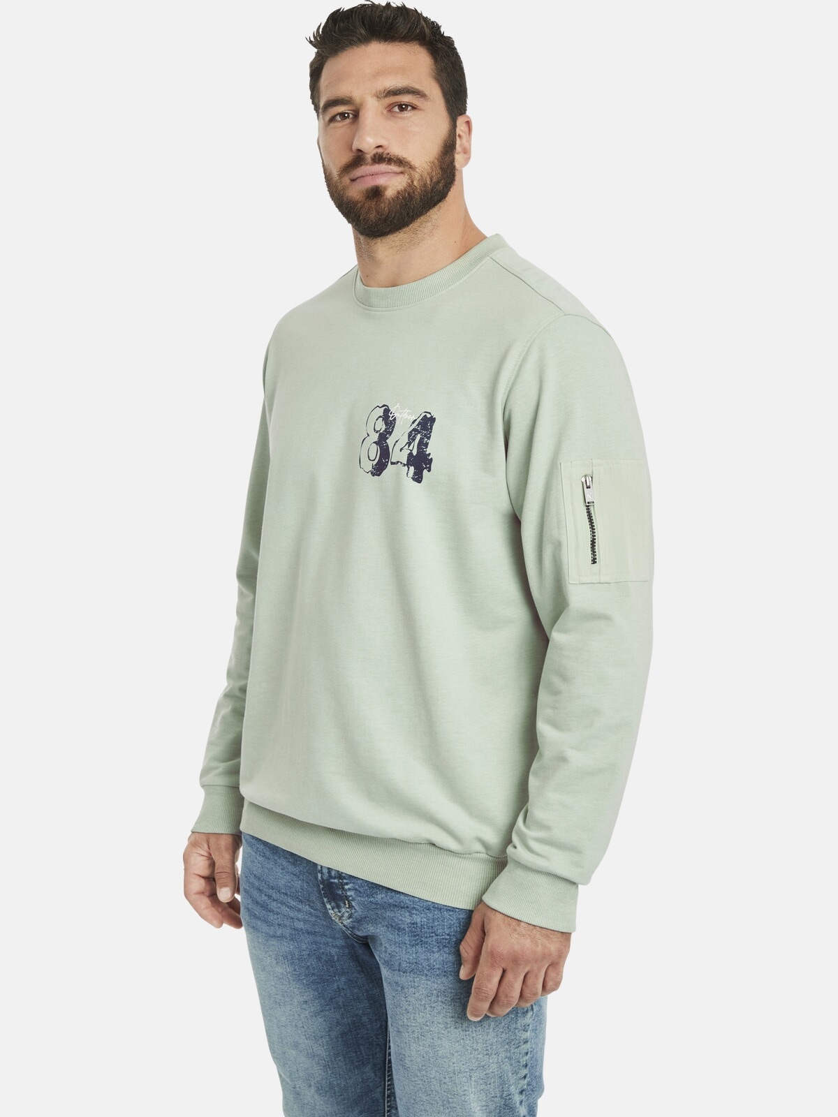 Sweatshirt »Sweatshirt ALFI«, (1 tlg.), mit sportlichem Aufdruck