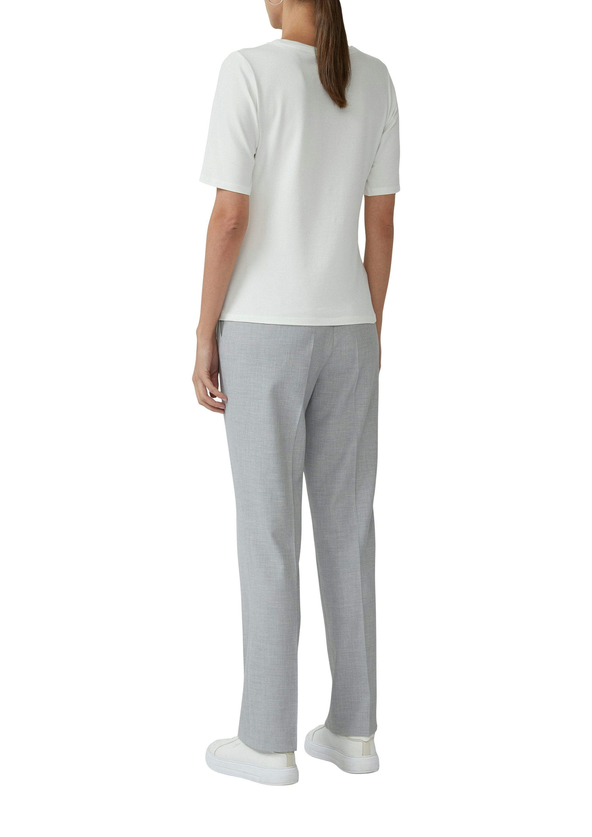 s.Oliver BLACK LABEL T-Shirt mit Satindetail