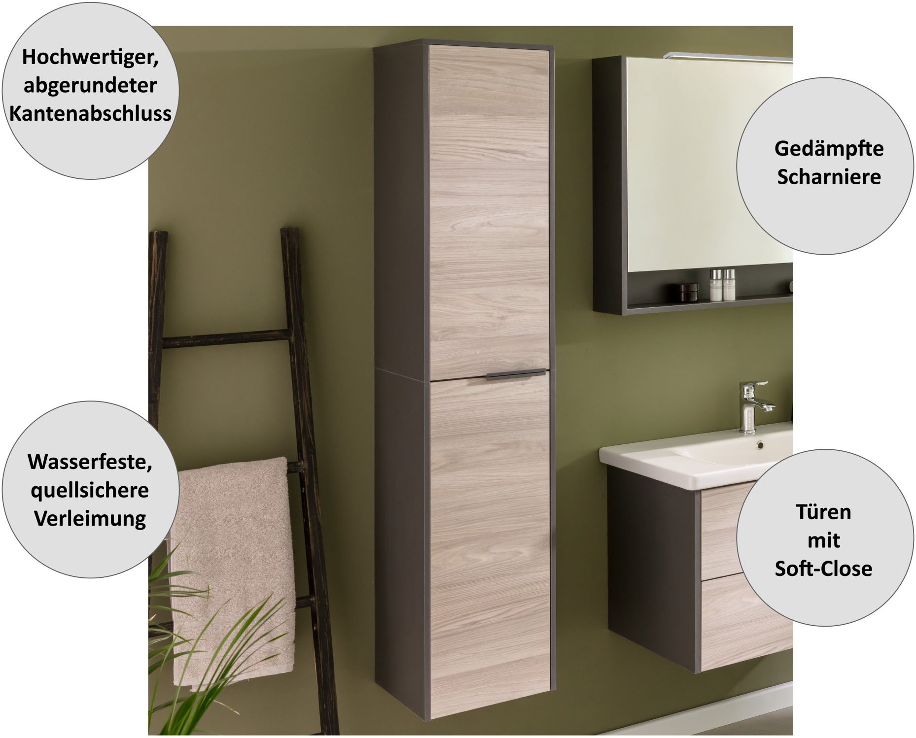 FACKELMANN Hochschrank