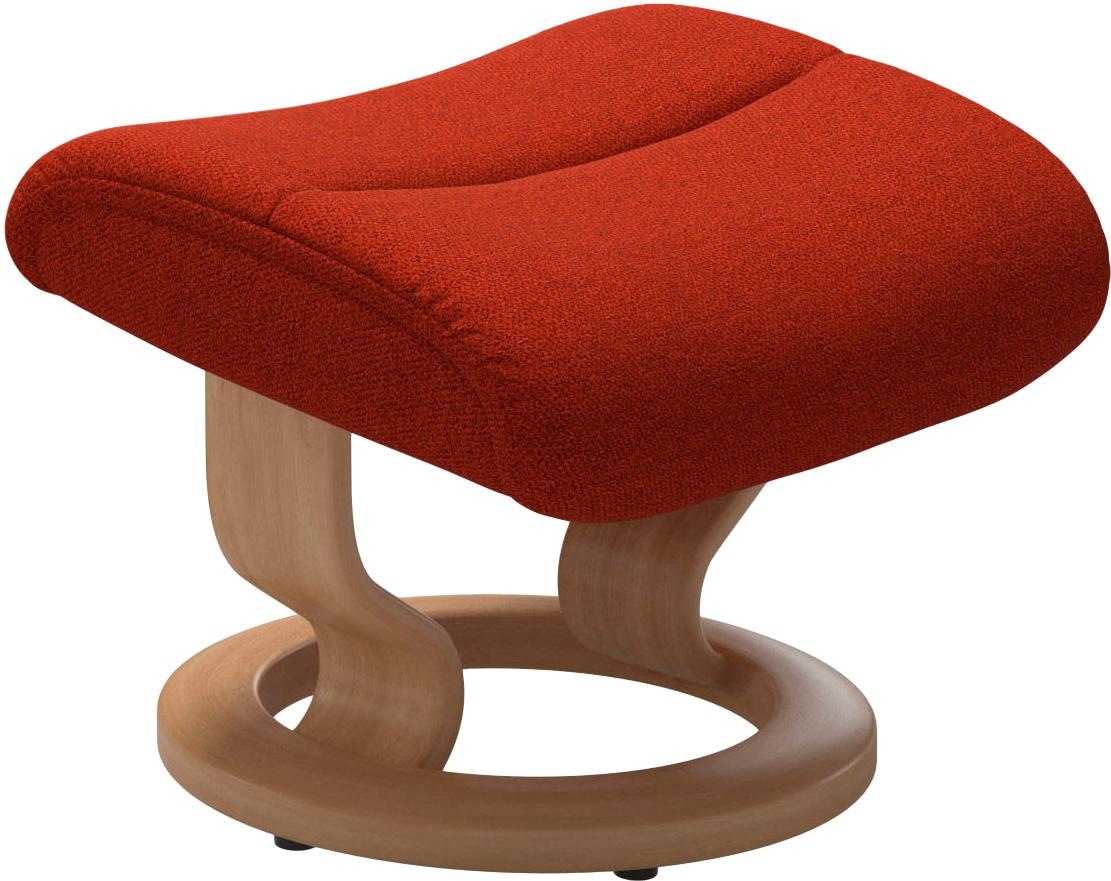 Stressless® Relaxsessel »View«, (Set, Relaxsessel mit Hocker), mit Classic Base, Größe M,Gestell Eiche
