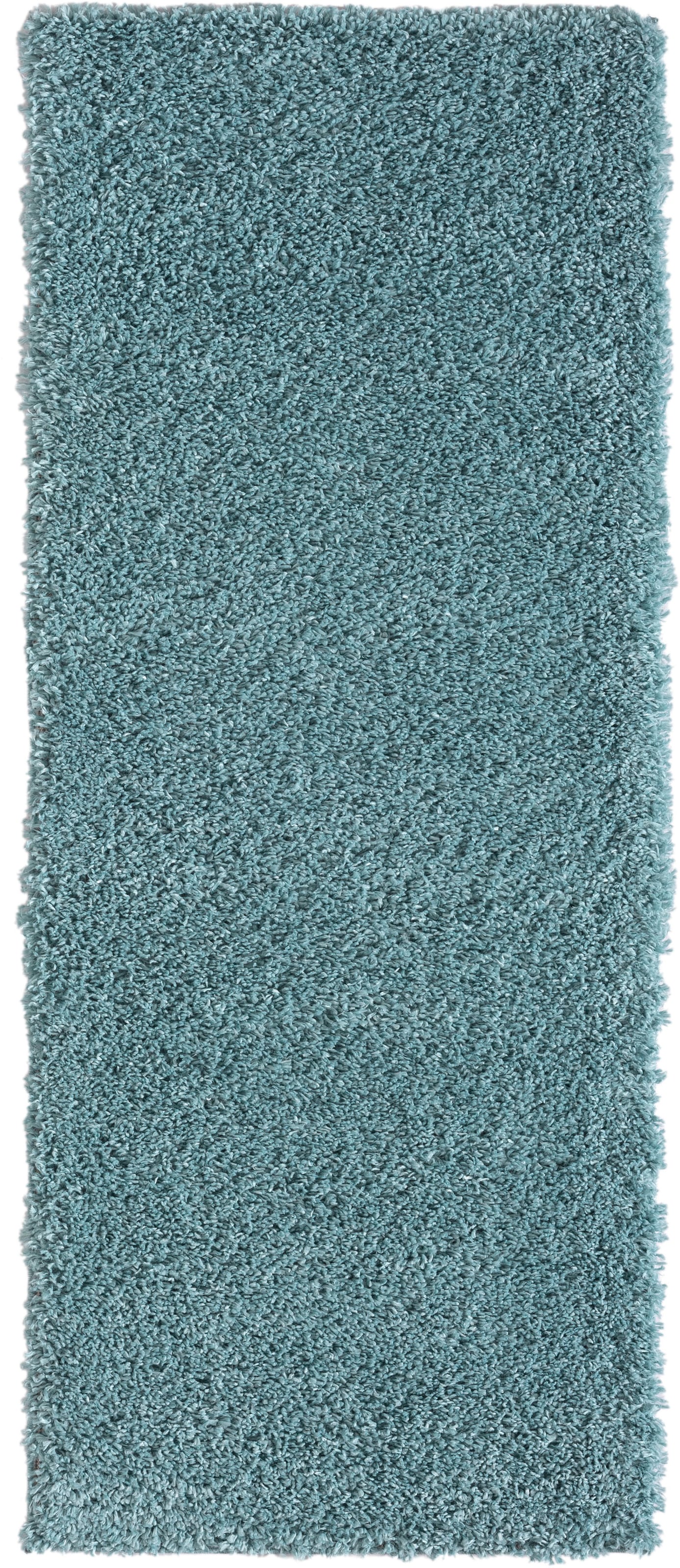 Myflair Möbel & Accessoires Hochflor-Läufer »My Shaggy« rechteckig 37 mm Höhe Shaggy, Uni Farben, leicht glänzend, Microfaser, extra flauschig