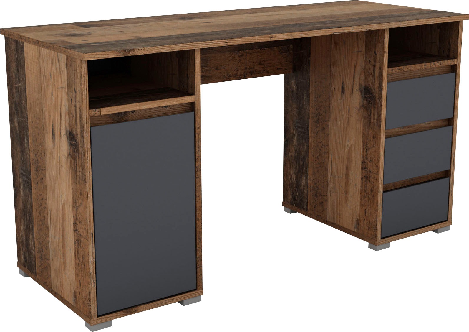 byLIVING Schreibtisch »Lobo«, Breite 138 cm, Computertisch mit Schubladen, im modernen Design