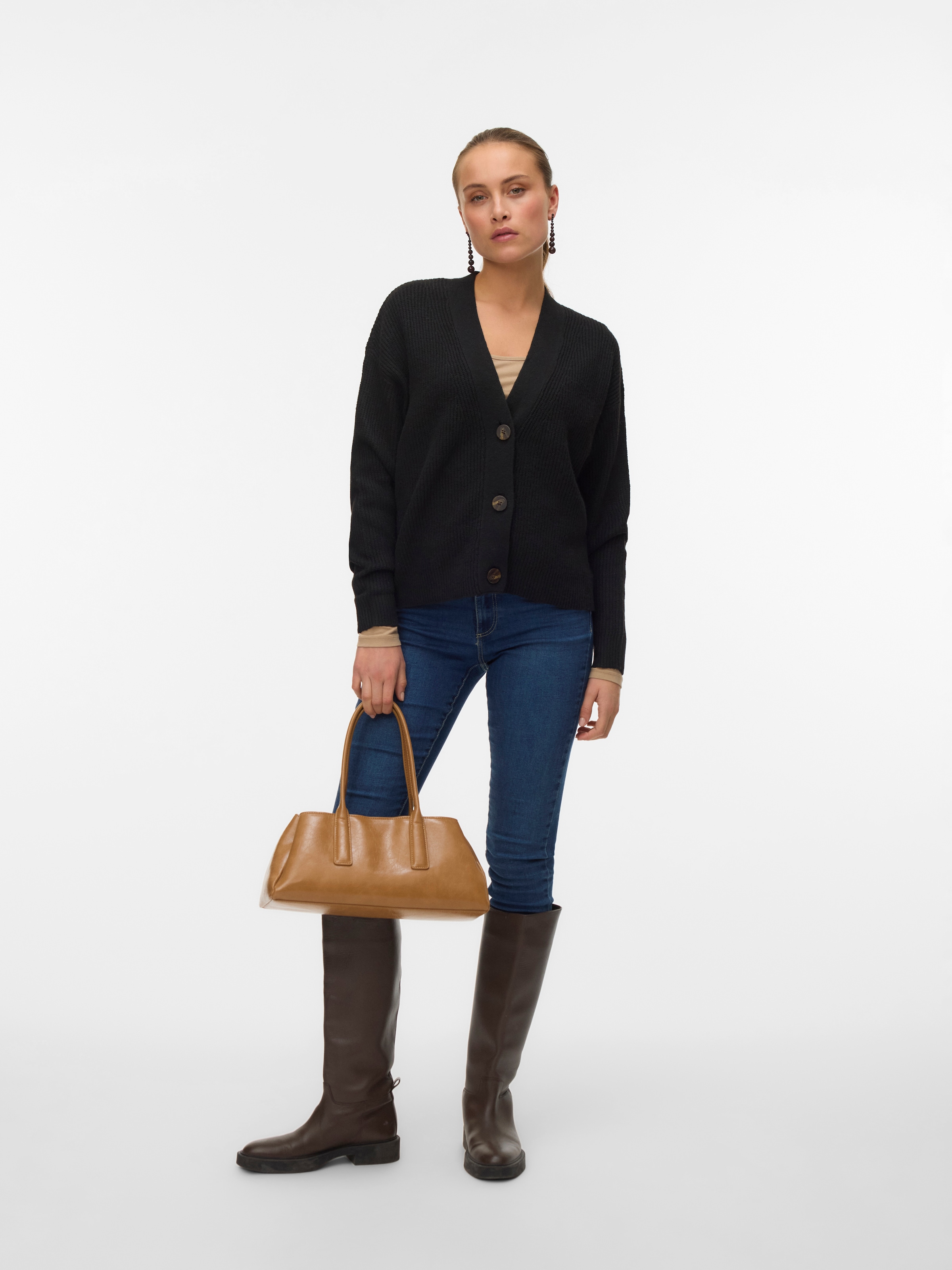 Vero Moda Strickjacke »VMARIES LS V-NECK CARDIGAN BF«