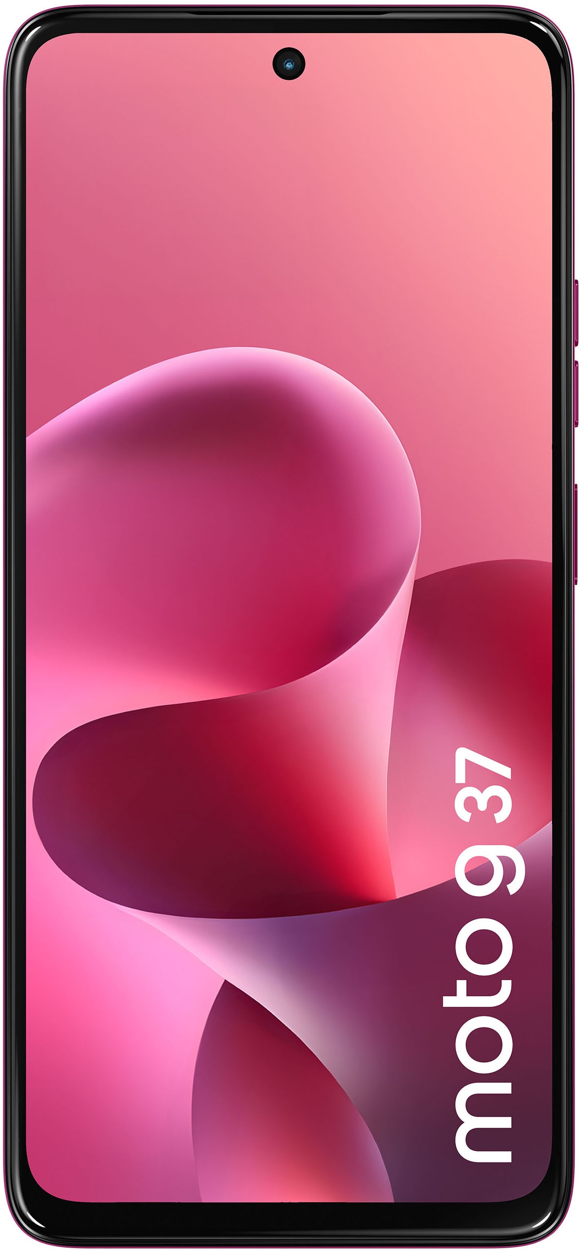Motorola Smartphone »moto g37 128 GB« PANTONE® Fuchsia Red