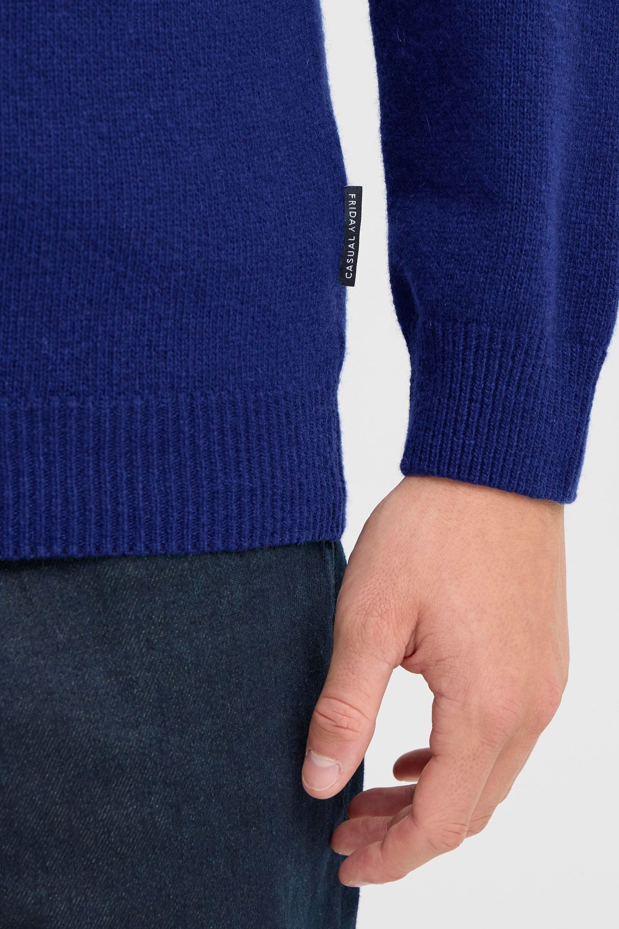 Casual Friday Strickfleece-Pullover »Strickpullover CFKarl«