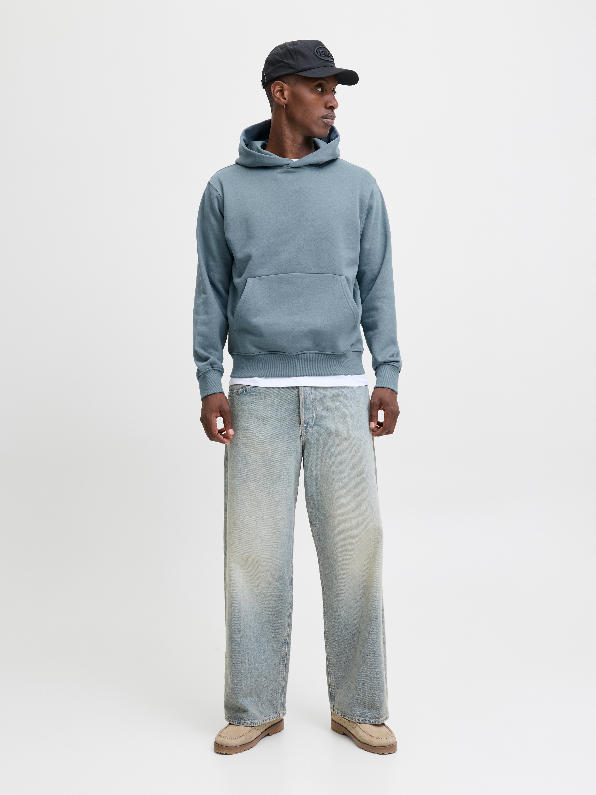 Jack & Jones Kapuzensweatshirt »JJEURBAN EDGE SWEAT HOOD NOOS«, mit Kängurutasche