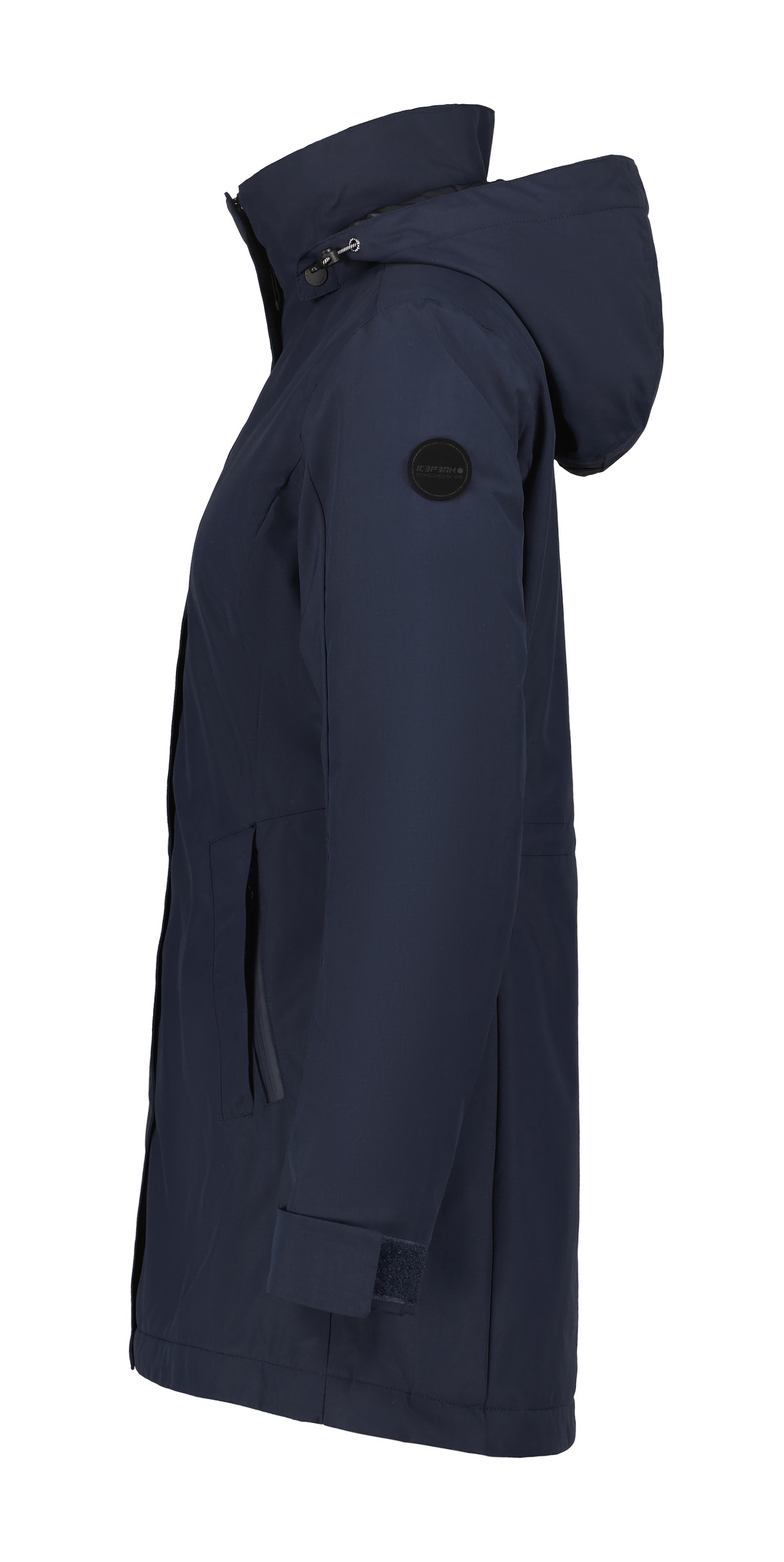 Icepeak Steppjacke »D FUNKTIONSJACKE ALNA«, mit Kapuze, mit hohem Stehkragen