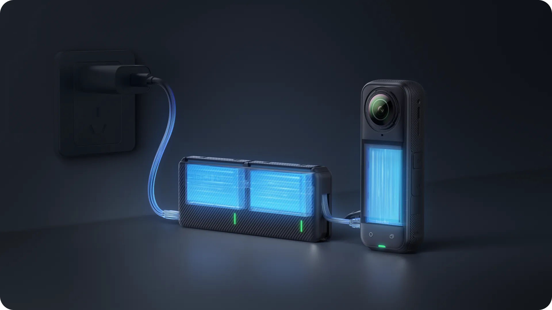 Insta360 Akku-Ladestation »X5 Multifunktions-Schnellladecase«