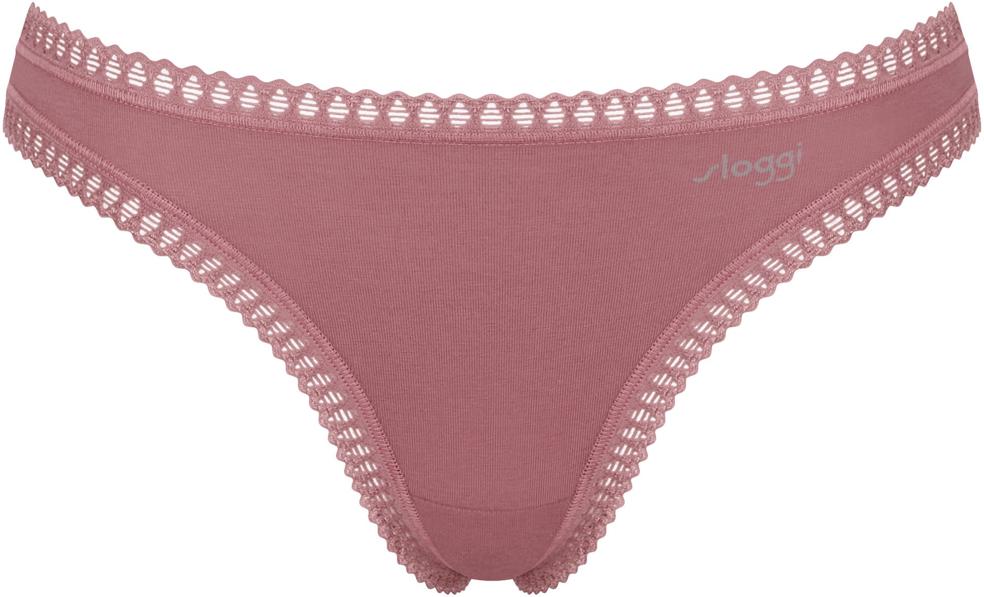 sloggi Slip »GO Crush String C3P«, (3er Pack), mit Spitzendetails