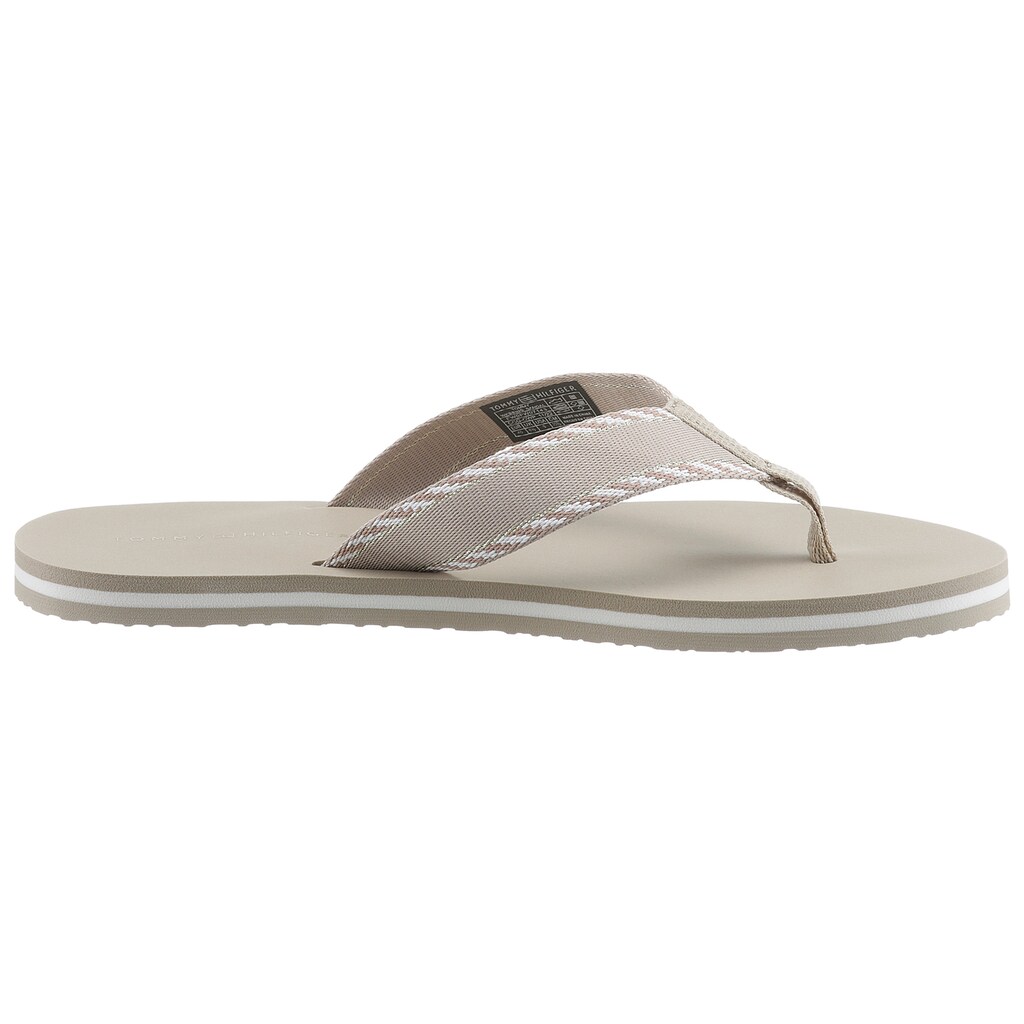 Tommy Hilfiger Zehentrenner »TOMMY WEBBING SANDAL«