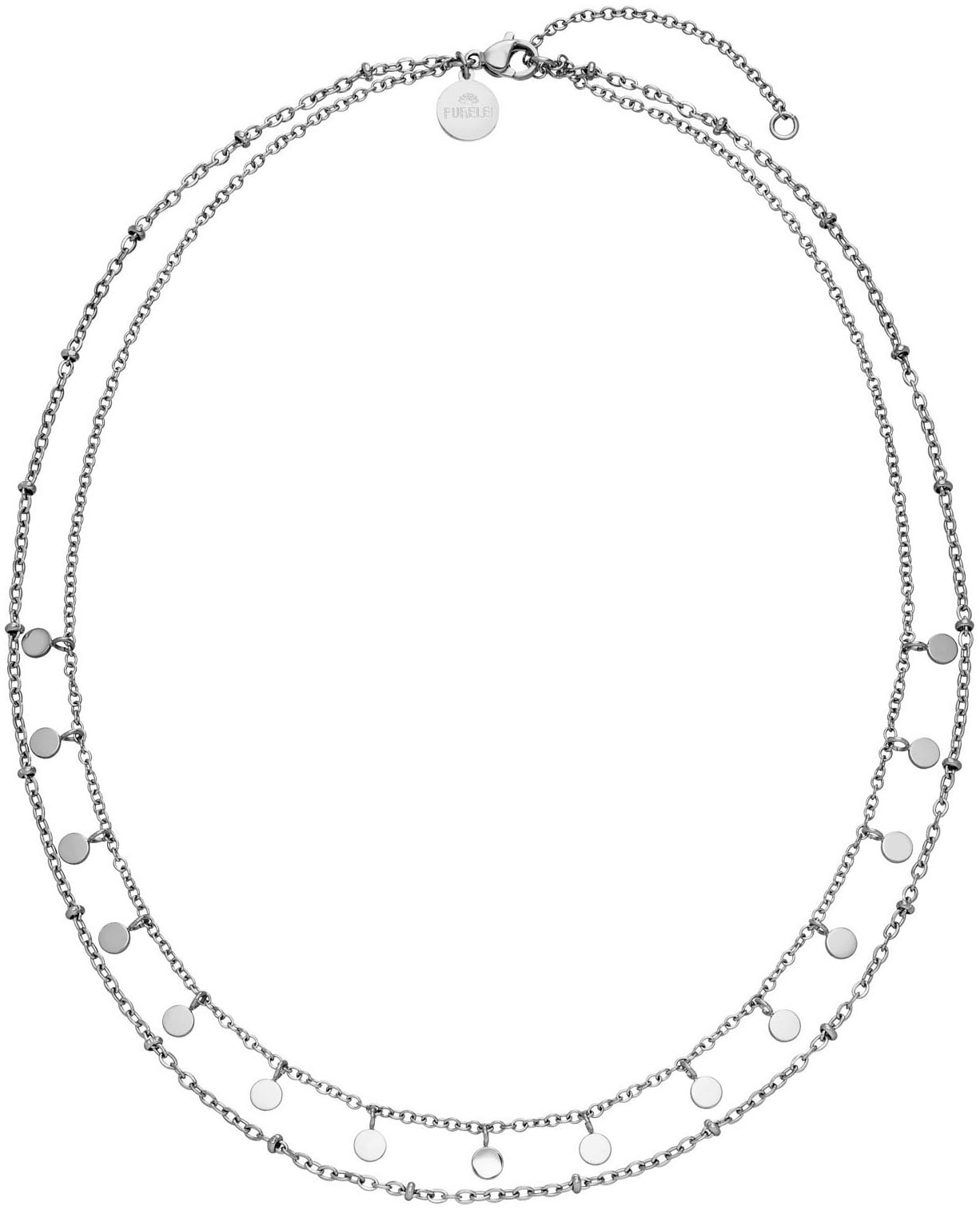 Purelei Kette mit Anhänger »Schmuck Geschenk Plain Lyering Kette, 22461«