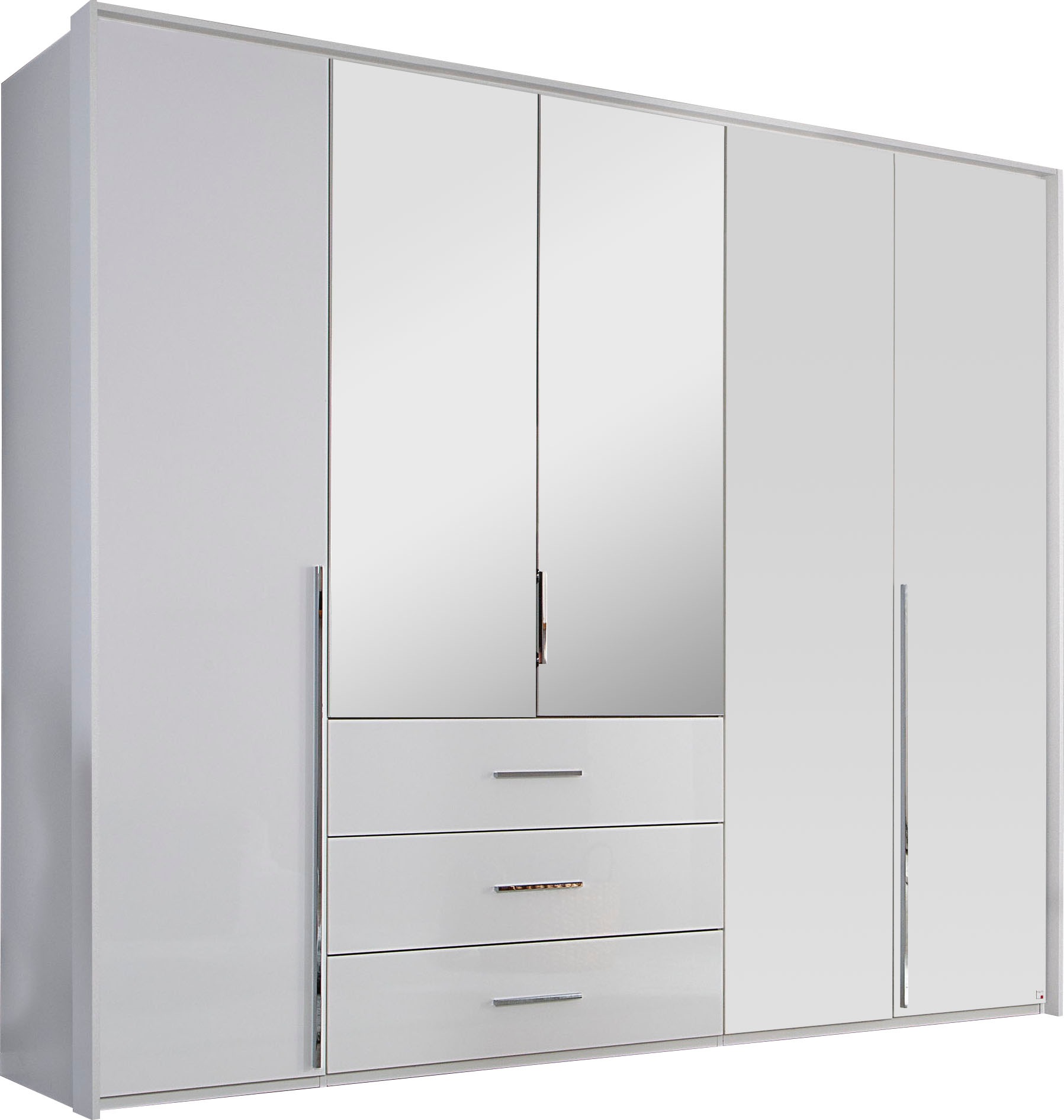 rauch ORANGE Drehtürenschrank »Montclar«, Passepartout optional mit Beleuchtung, inkl. Wäscheeinteilung