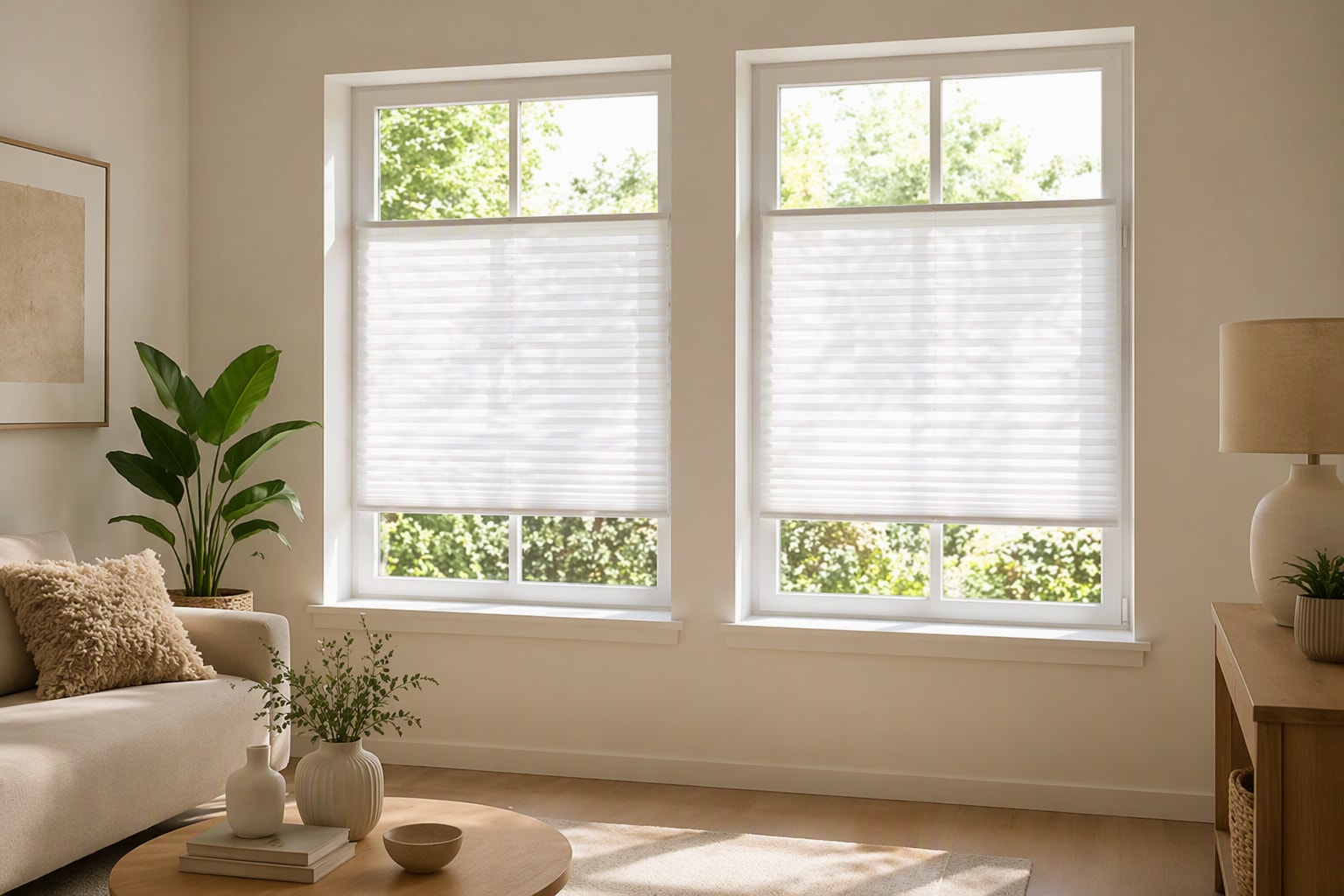 OTTO home Plissee »LAHOLM« Lichtschutz ohne Bohren verspannt Fixmaß, Bestseller mit über 4000-Bewertungen, für Fenster & Tür