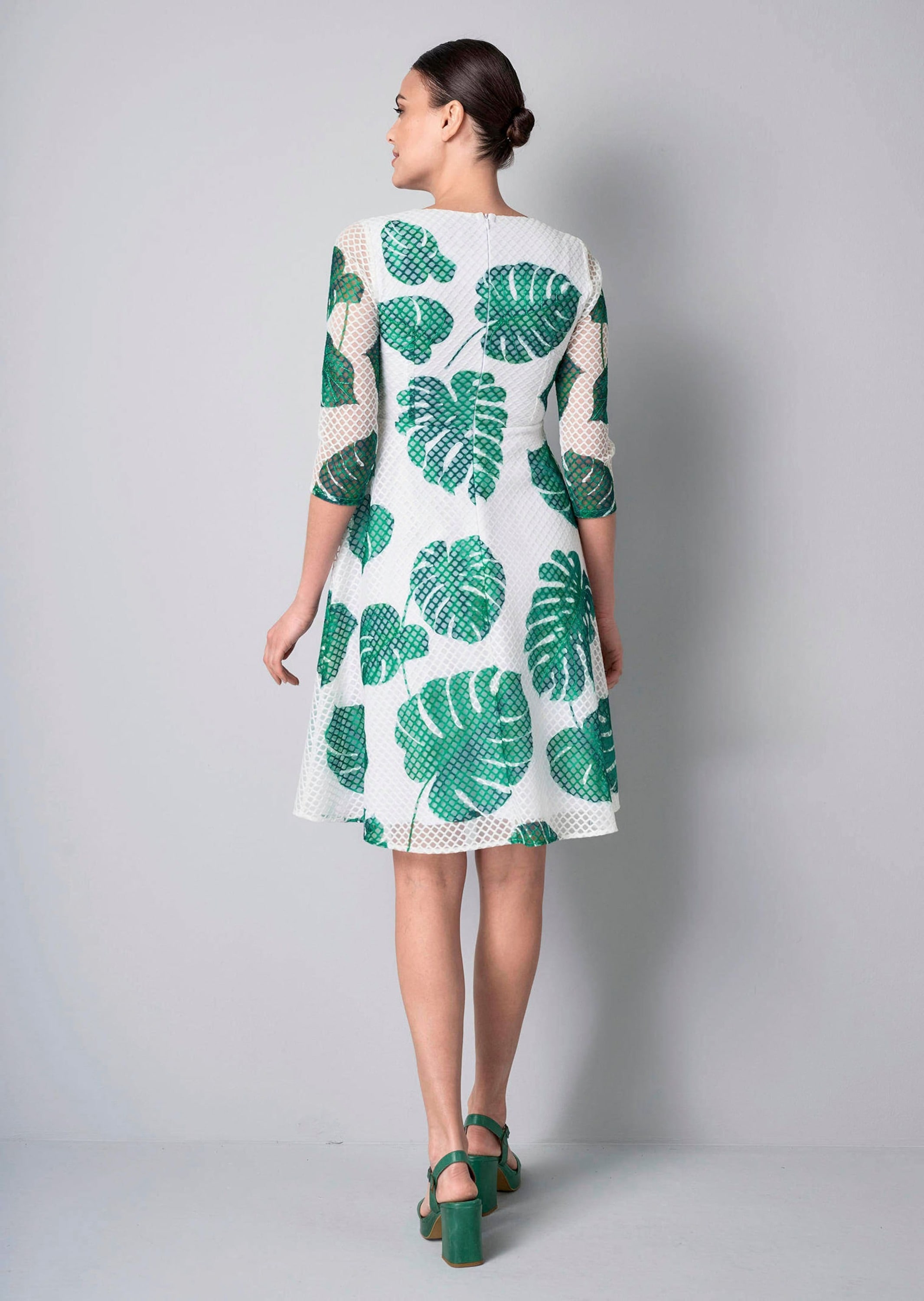 Alba Moda Druckkleid »Kleid Kleid aus Lochspitze«