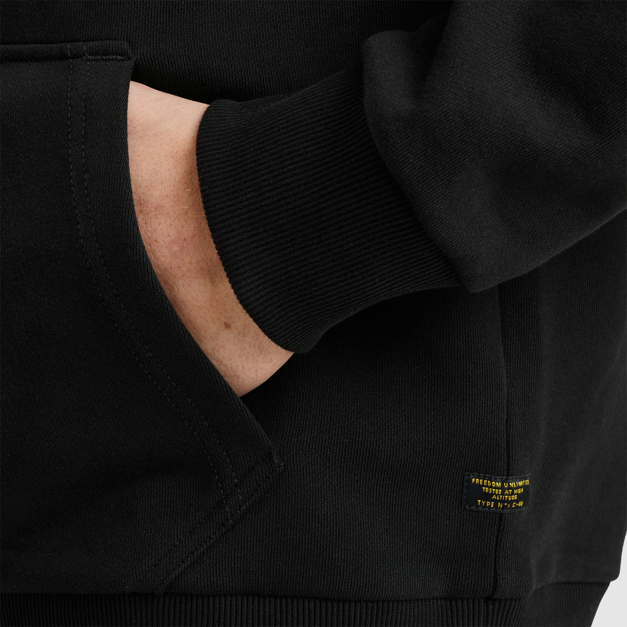 PME LEGEND Kapuzensweatshirt »Hooded soft terry with logo«, mit Logostickerei