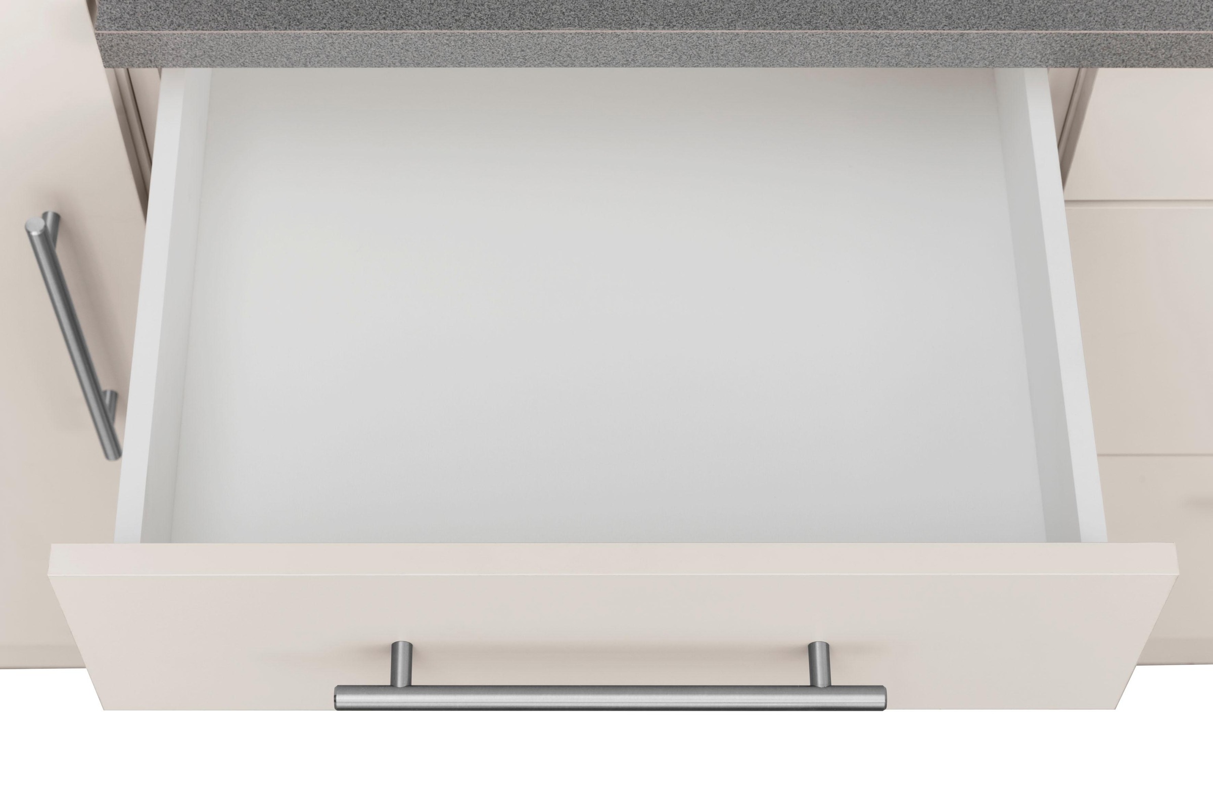 wiho Küchen Küchenzeile »Cali« mit E-Geräten, Breite 360 cm