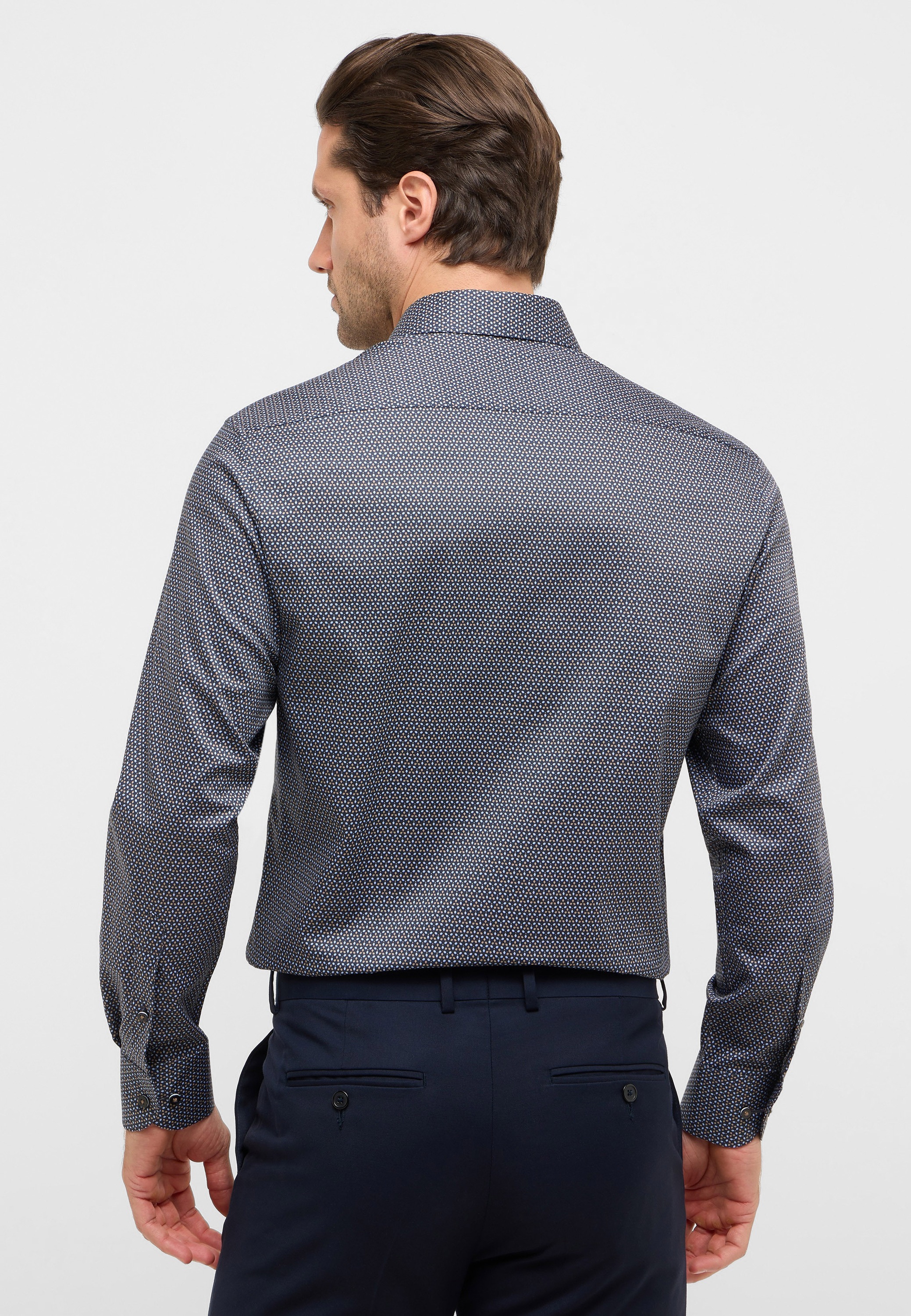 Eterna Langarmhemd »MODERN FIT« NON IRON (bügelfrei)