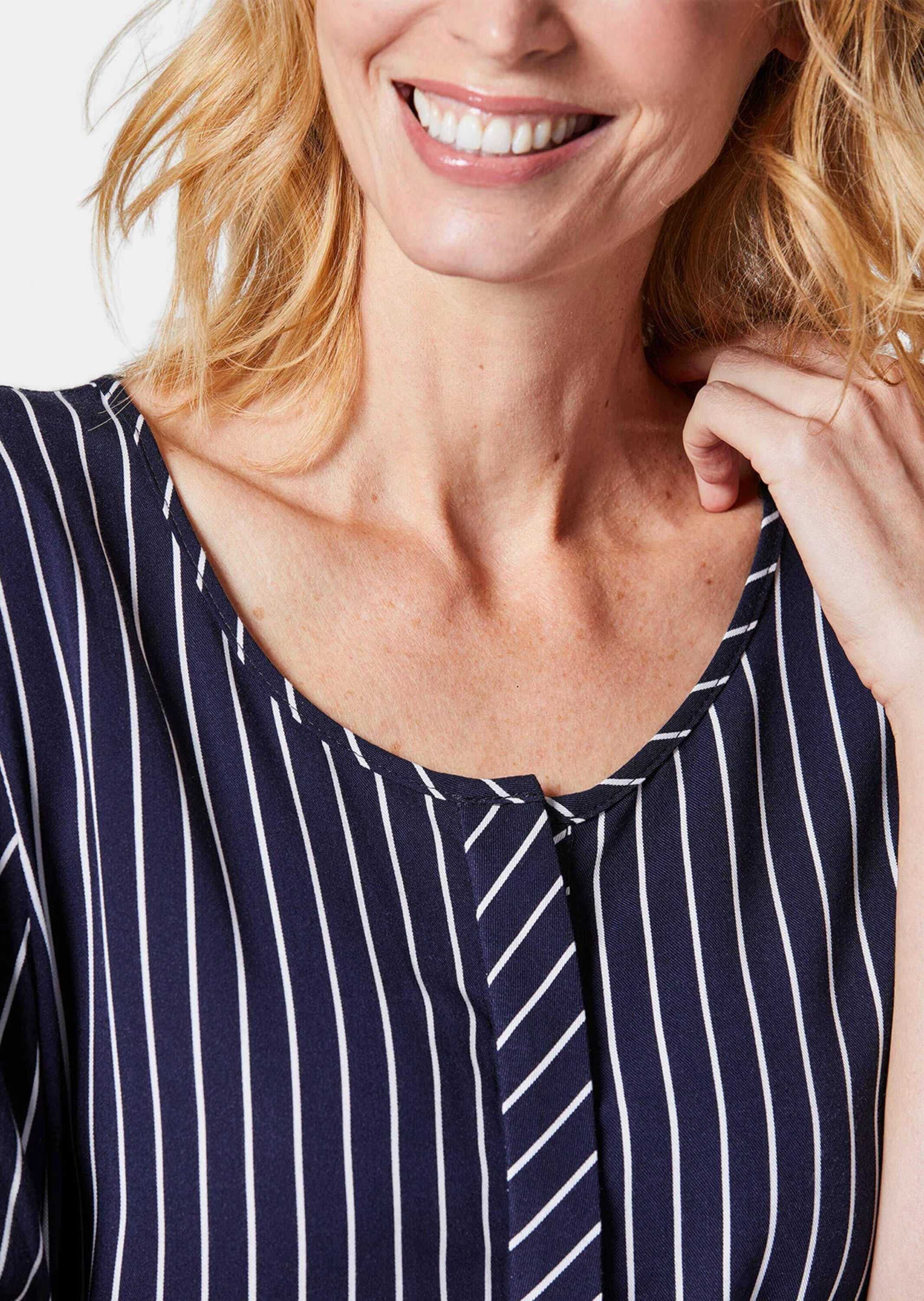 GOLDNER Sommerkleid »Kurzgröße Kleid in weich fallender Qualität«