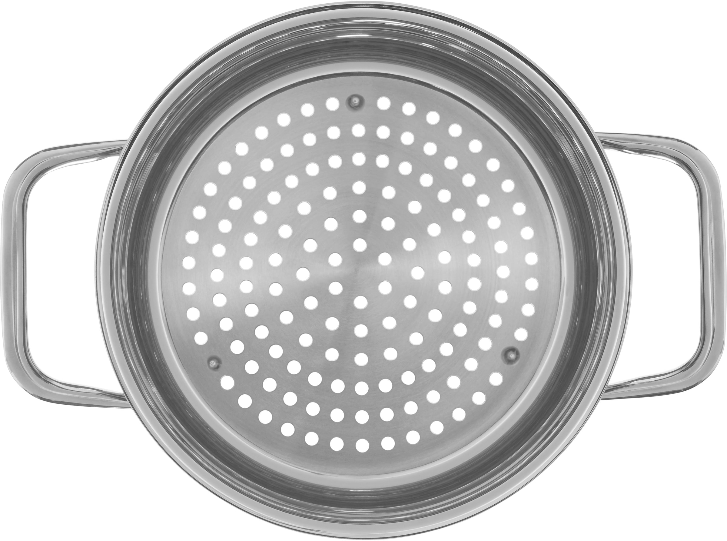 WMF Dampfgareinsatz »Compact Cuisine«, (1 tlg.), stapelbar, wärmereduzierende Hohlgriffe, spülmaschinengeeignet