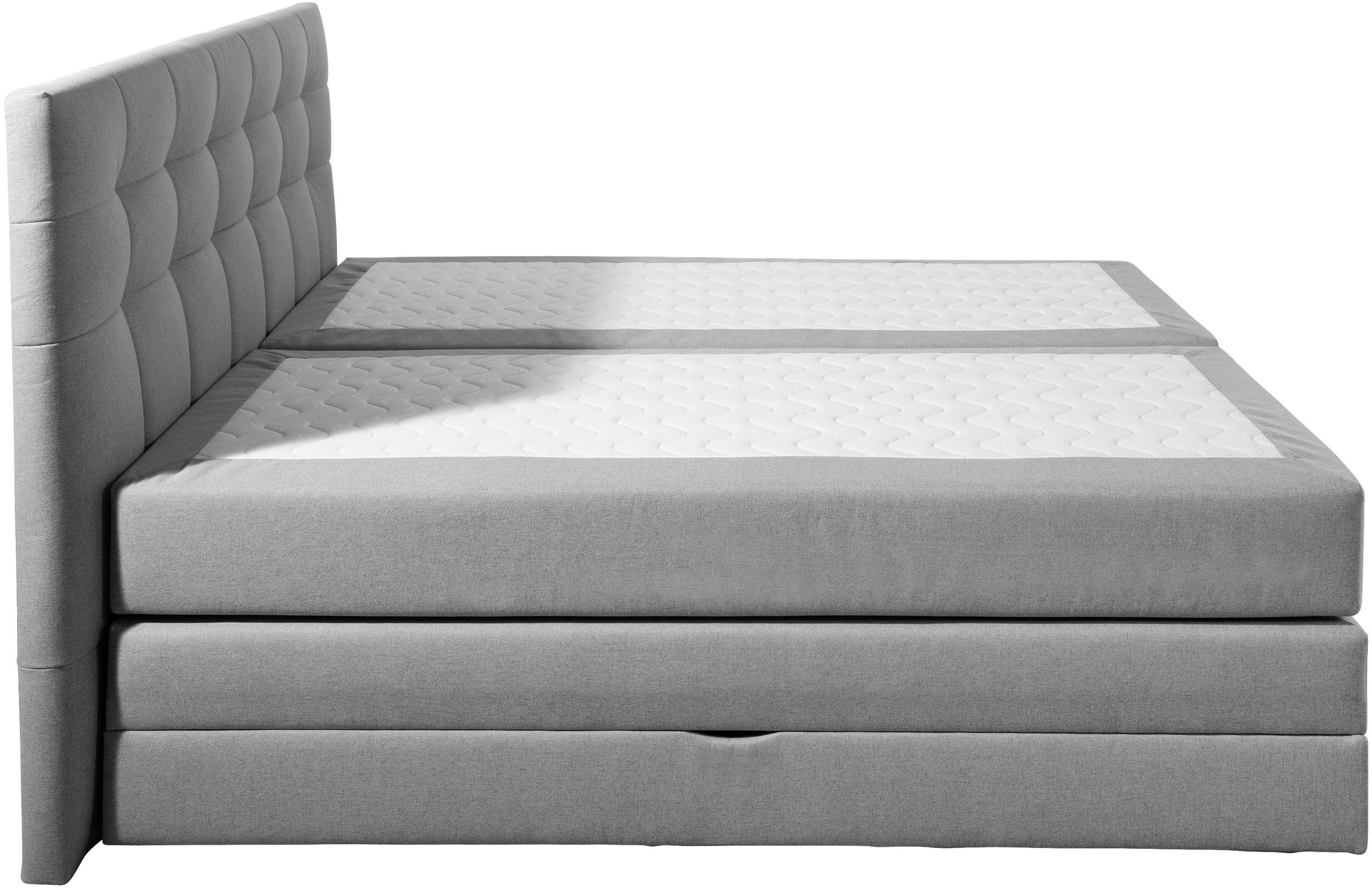 Places of Style Boxspringbett »Ethan«, inkl. Topper und geräumigen Bettkasten erhältlich in H2, H3 und H4