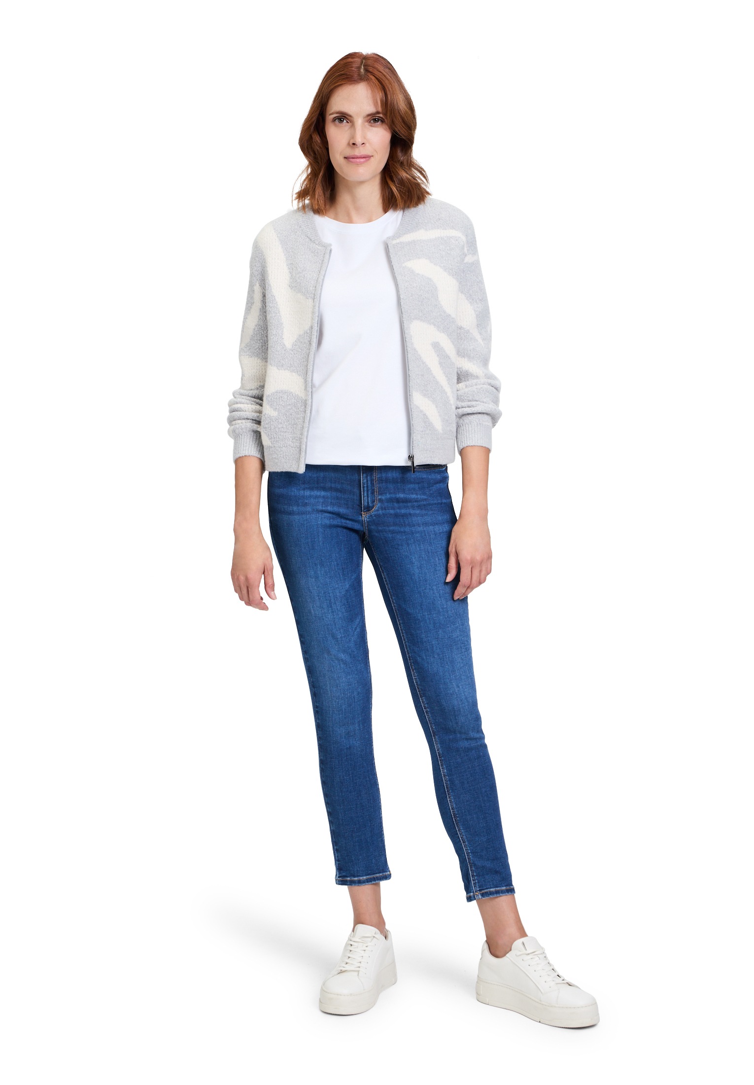 Betty&Co Cardigan »Strick-Cardigan mit Reißverschluss«