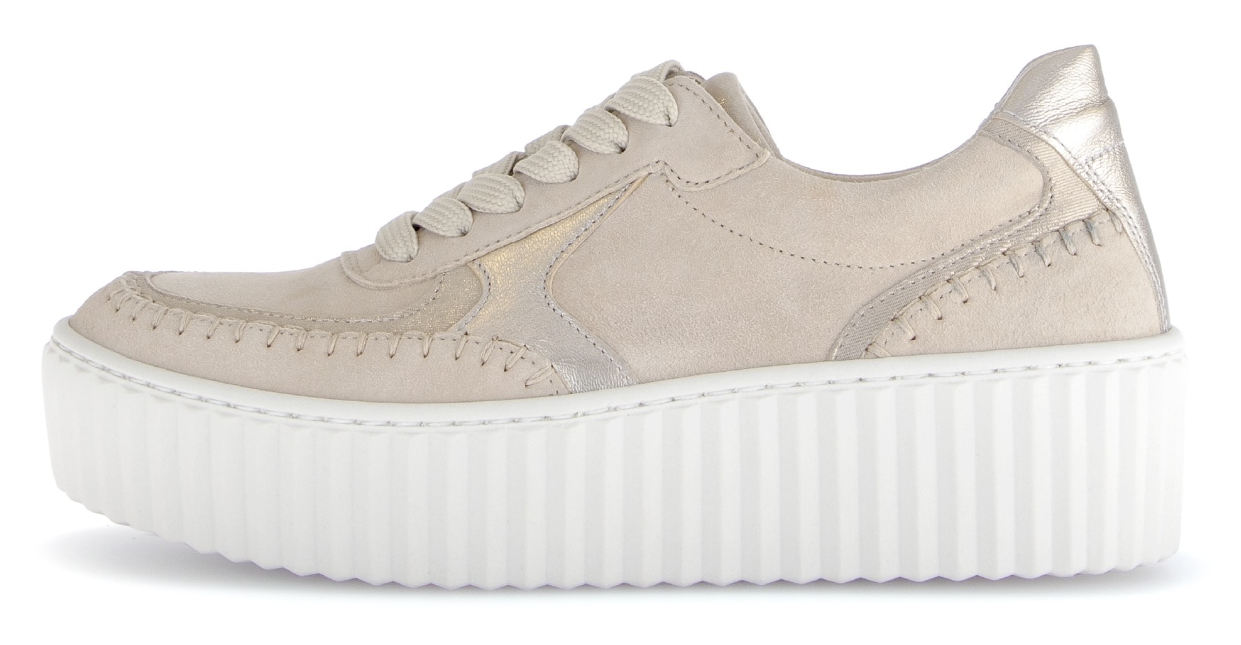 Gabor Plateausneaker, Freizeitschuh, Halbschuh, Schnürschuh mit Best Fitting-Ausstattung