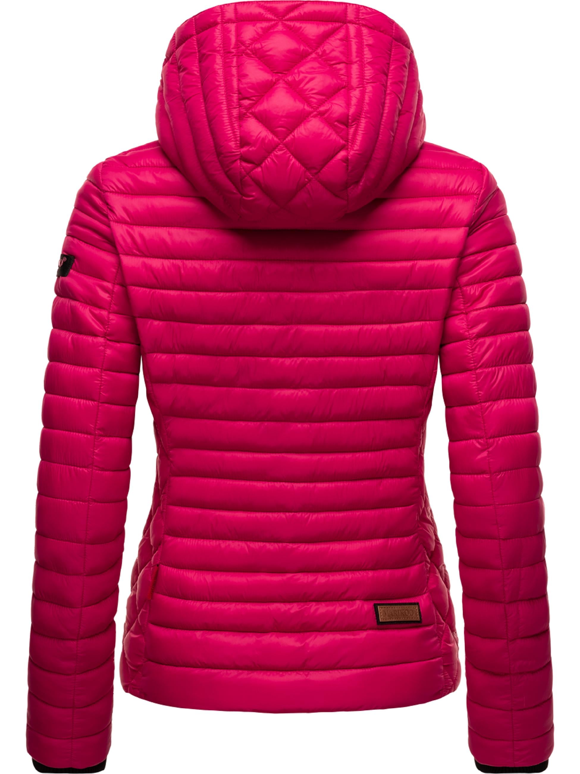 Marikoo Steppjacke »Steppjacke Samtpfote«, mit Kapuze, ultraleichte Übergangsjacke mit Kapuze