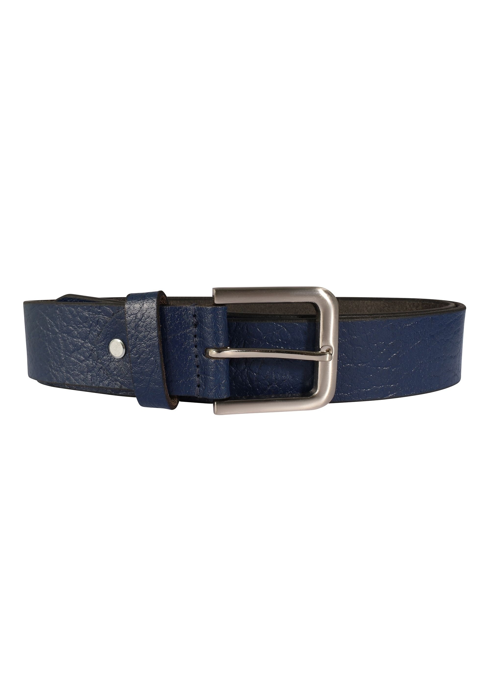 Leonardo Verrelli Ledergürtel »Echt Leder, dkl. blau, 2. Wahl , 90 cm - 140 cm (Bundweite)«