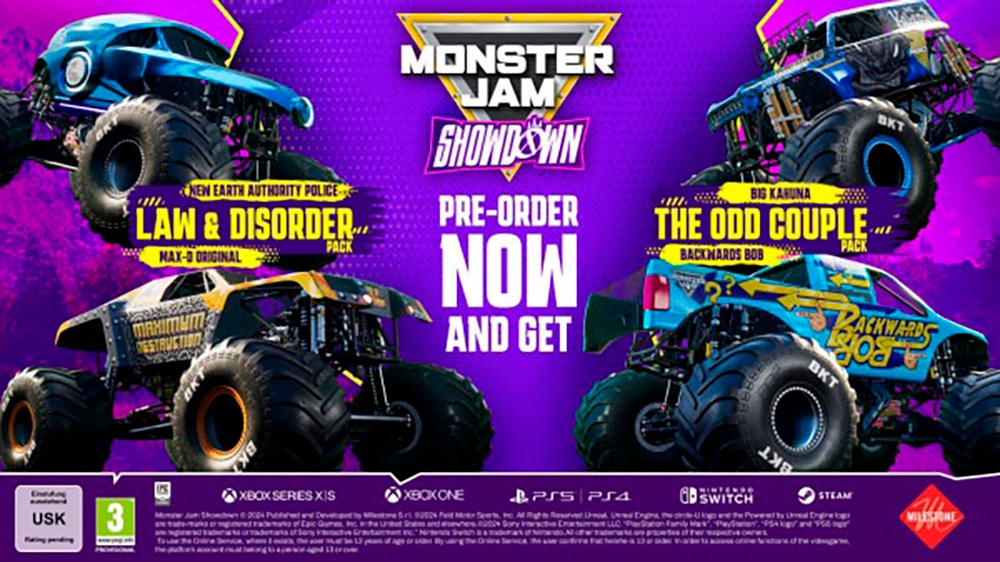 Spielesoftware »Monster Jam Showdown D1«, Nintendo Switch
