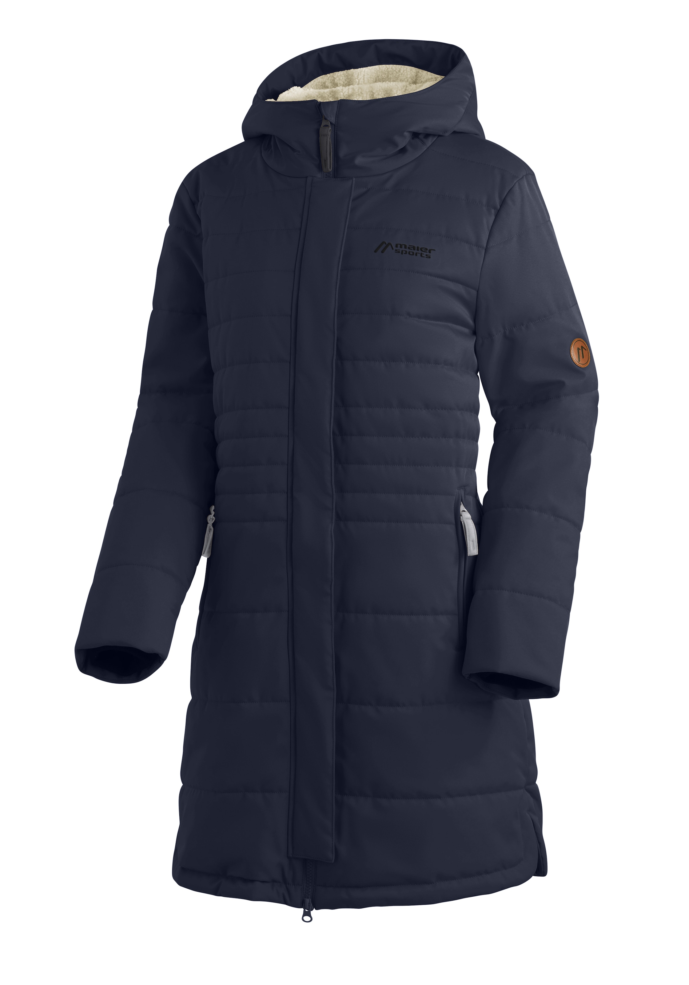 Maier Sports Winterjacke »LAERKE 2.0« mit Kapuze Damen Mantel, atmungsaktiver Wintermantel mit Kapuze, wasserdicht