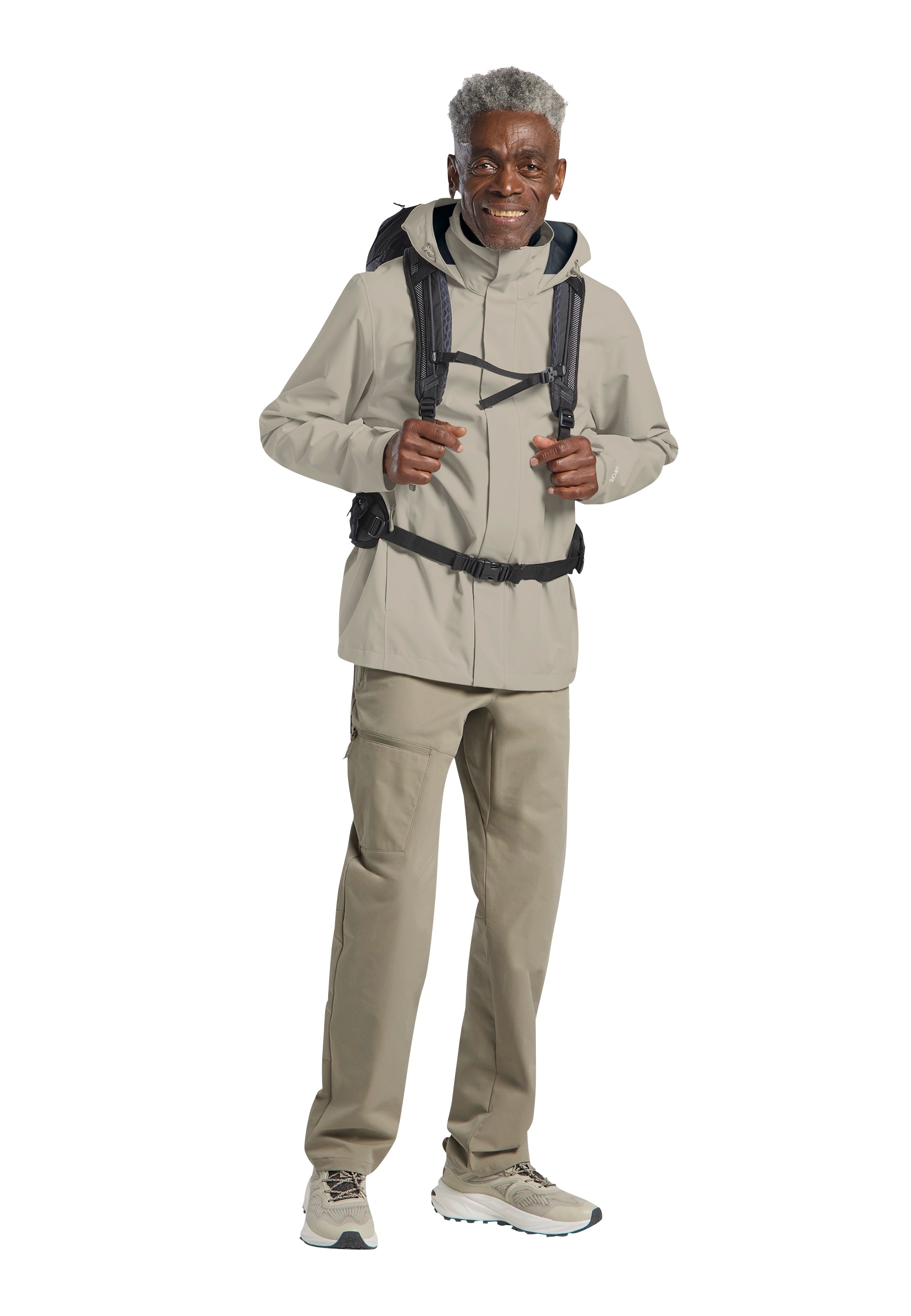 Jack Wolfskin Funktionsjacke »TRAILTIME 2L JKT M«, Wasserdicht, atmungsaktiv, Übergangsjacke