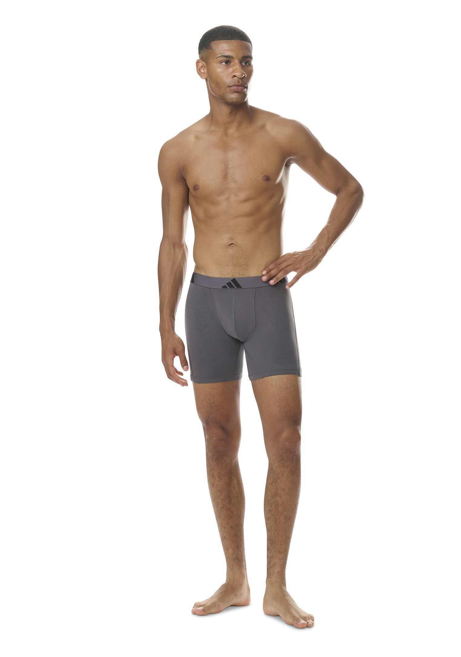 adidas Sportswear Boxershorts »Active Flex Cotton«, (3er Pack), mit etwas längerem Bein
