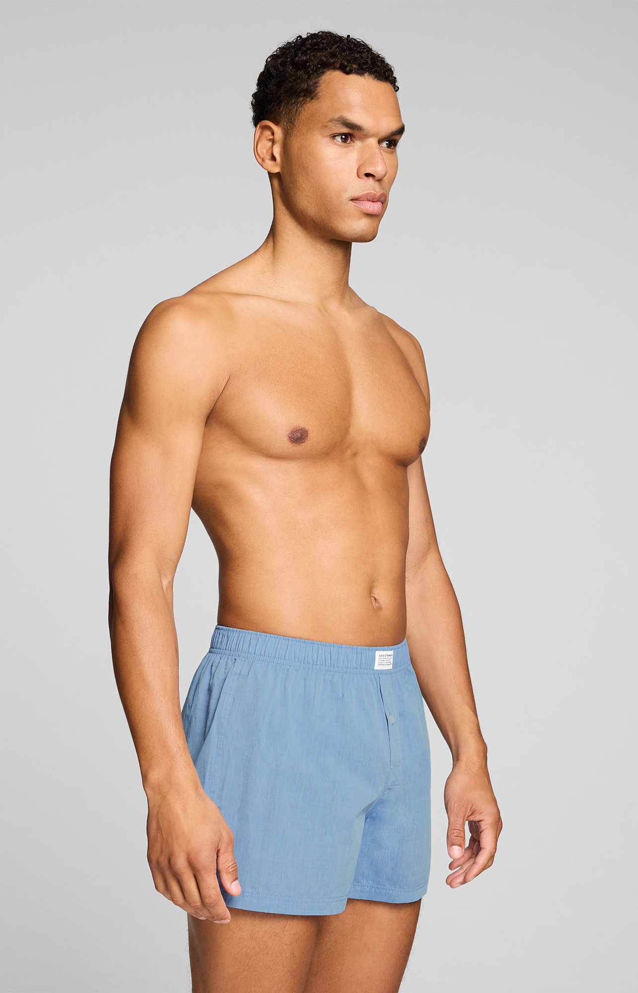 Levi's® Webboxer »LEVIS MEN WOVEN BOXER 2P« 2er Pack,  mit Eingriff, Baumwolle, weites Bein